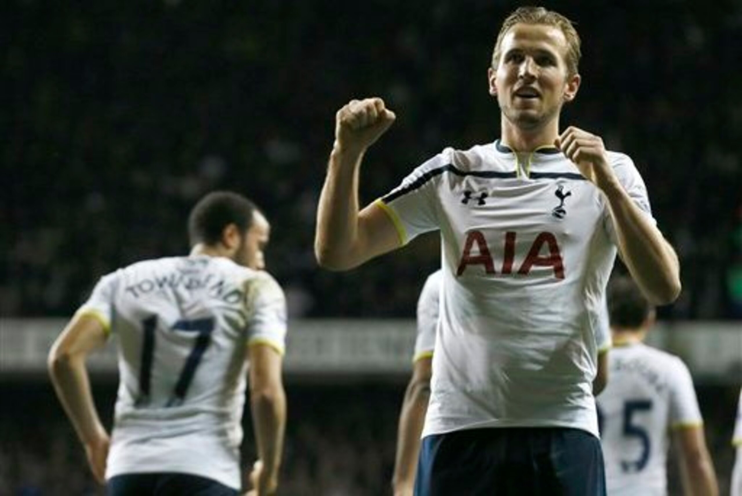 Rising star Harry Kane was again among the goals for Spurs.