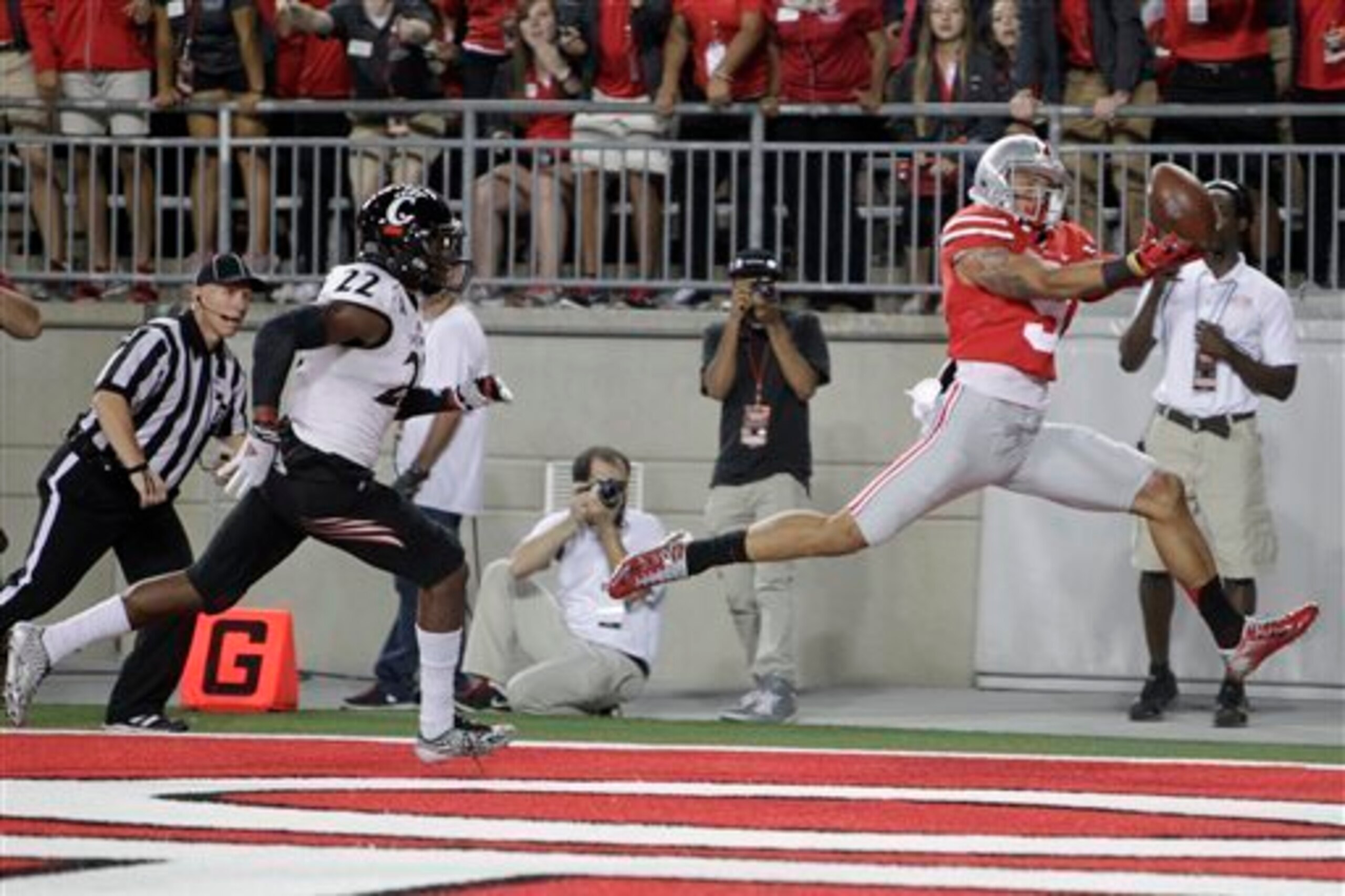 Defenses have a hard time keeping up with Devin Smith.