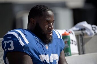 Kelcy Quarles as a member of the Colts