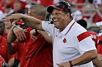 Louisville defensive coordinator Todd Grantham