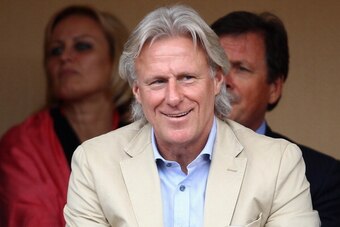 MONTE-CARLO, MONACO - APRIL 18:  Tennis legend, Bjorn Borg of Sweden watches during day four of the ATP Monte Carlo Masters on April 18, 2012 in Monte-Carlo, Monaco.  (Photo by Julian Finney/Getty Images)