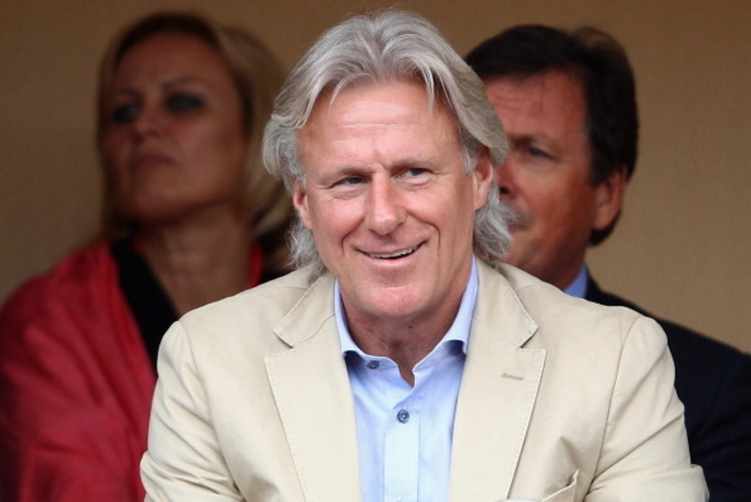MONTE-CARLO, MONACO - APRIL 18:  Tennis legend, Bjorn Borg of Sweden watches during day four of the ATP Monte Carlo Masters on April 18, 2012 in Monte-Carlo, Monaco.  (Photo by Julian Finney/Getty Images)