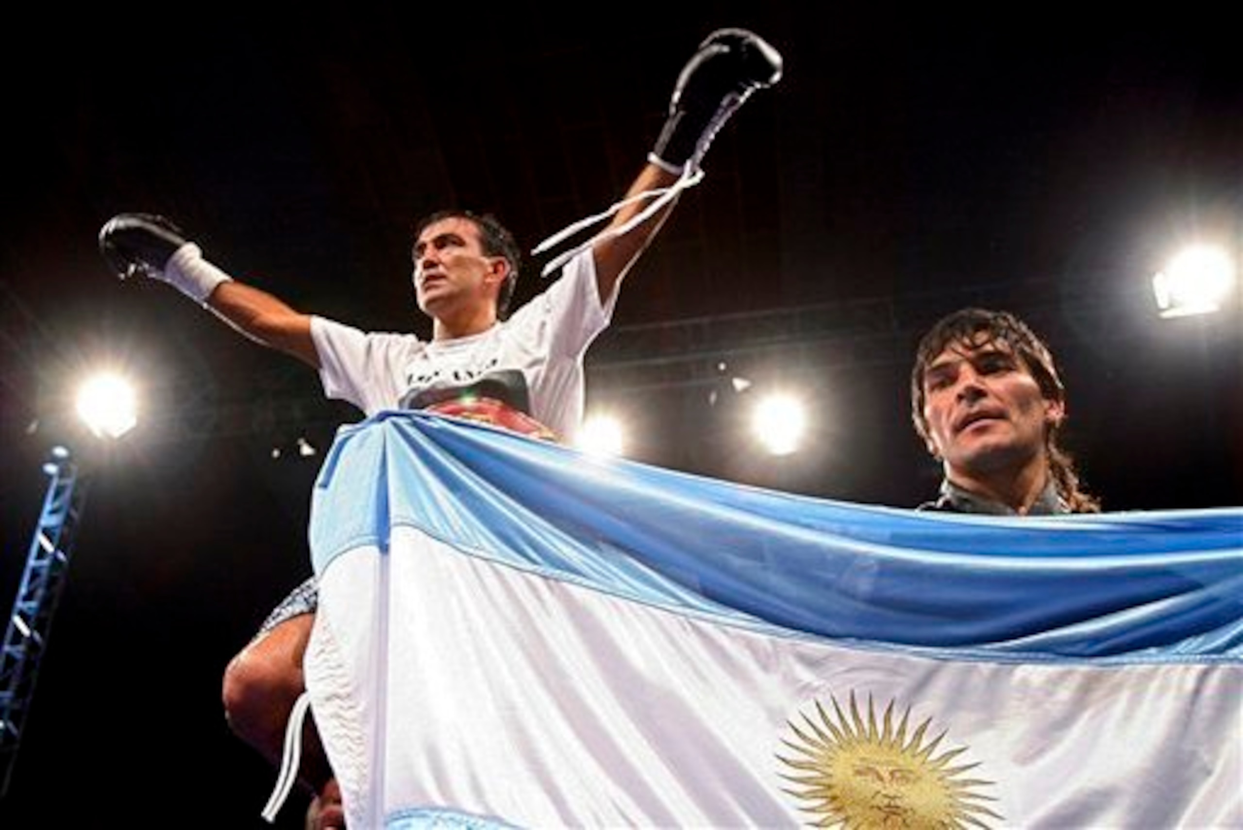 WBO Super Flyweight Champion Omar Narvaez