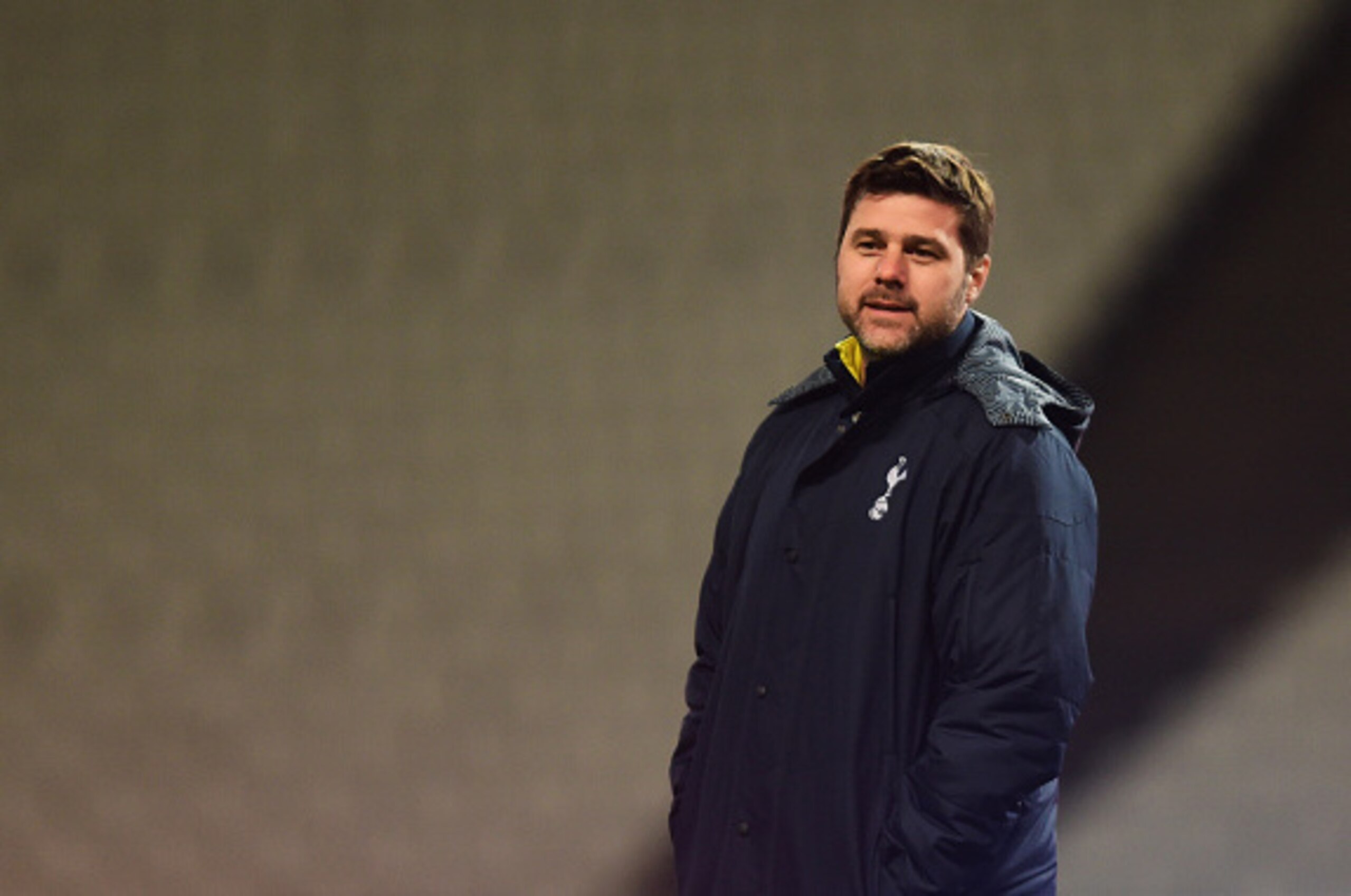 ISTANBUL, TURKEY - DECEMBER 10:  Mauricio Pochettino manager of Spurs looks on during a Tottenham Hotspur training session, ahead of the UEFA Europa League Group C match, against Beskitas JK at Ataturk Olympic Stadium on December 10, 2014 in Istanbul, Tur