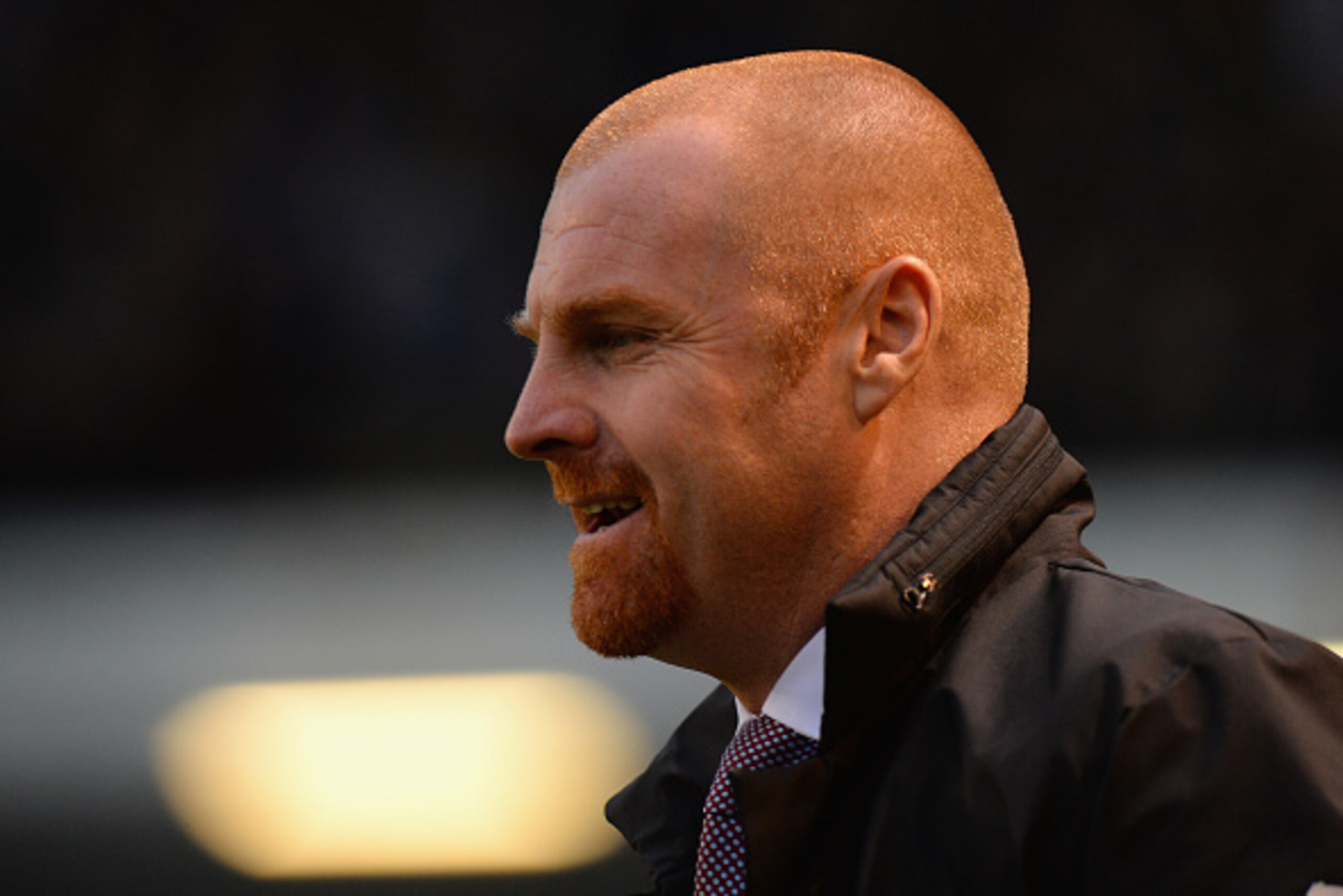 BURNLEY, ENGLAND - DECEMBER 26:  Sean Dyche, Manager of Burnley looks on during the Barclays Premier League match between Burnley and Liverpool at Turf Moor on December 26, 2014 in Burnley, England.  (Photo by Tony Marshall/Getty Images)