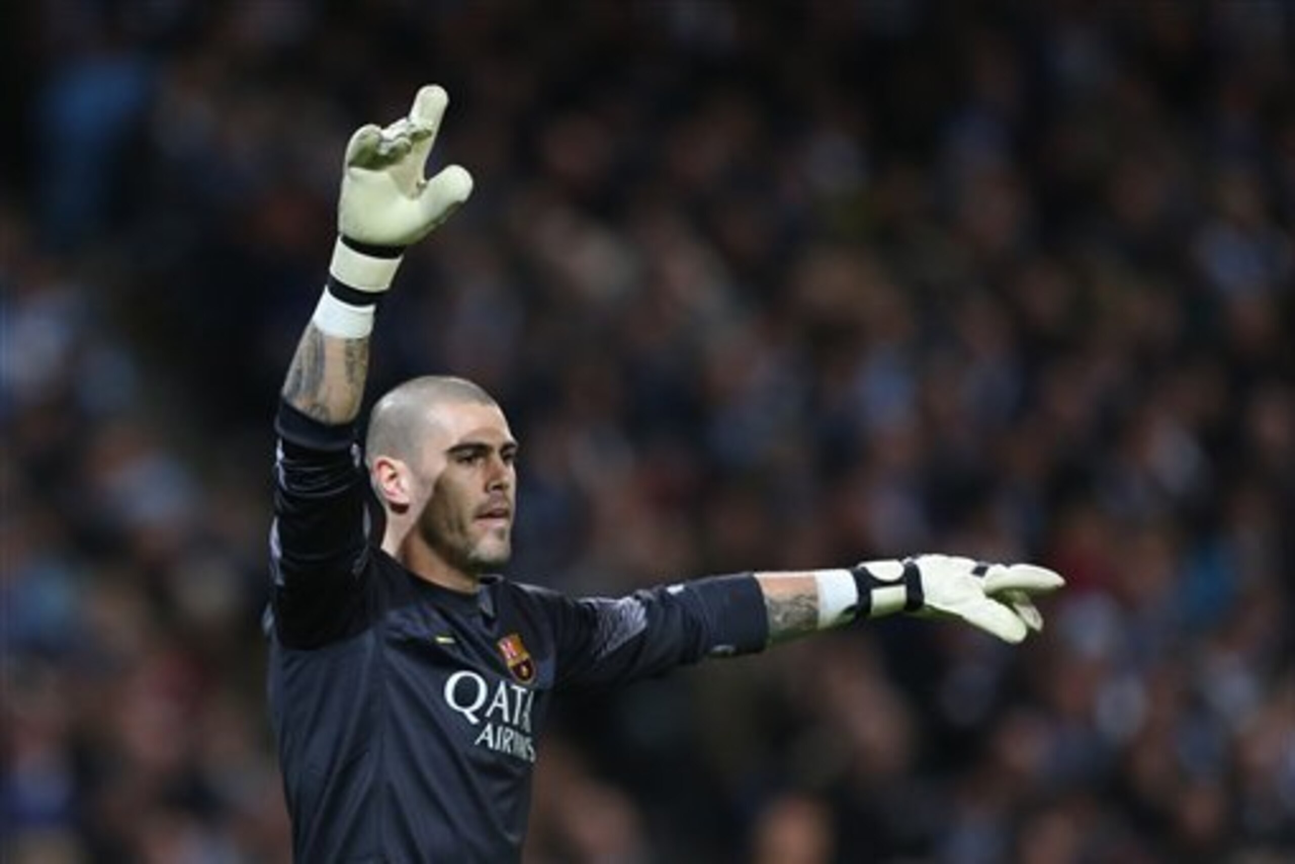Valdes is tipped to be a United player soon.