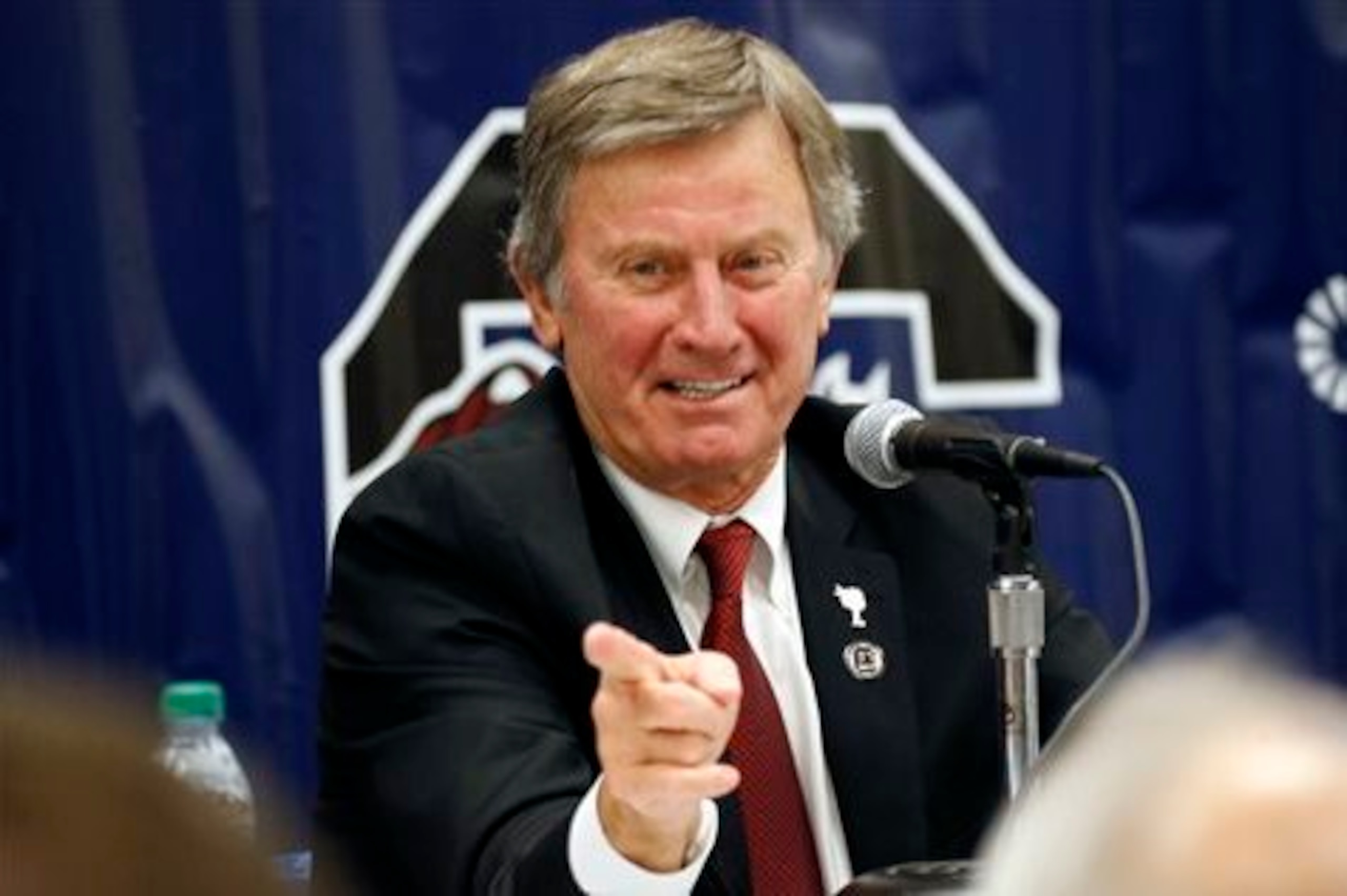 South Carolina head coach Steve Spurrier South Carolina head coach Steve Spurrier