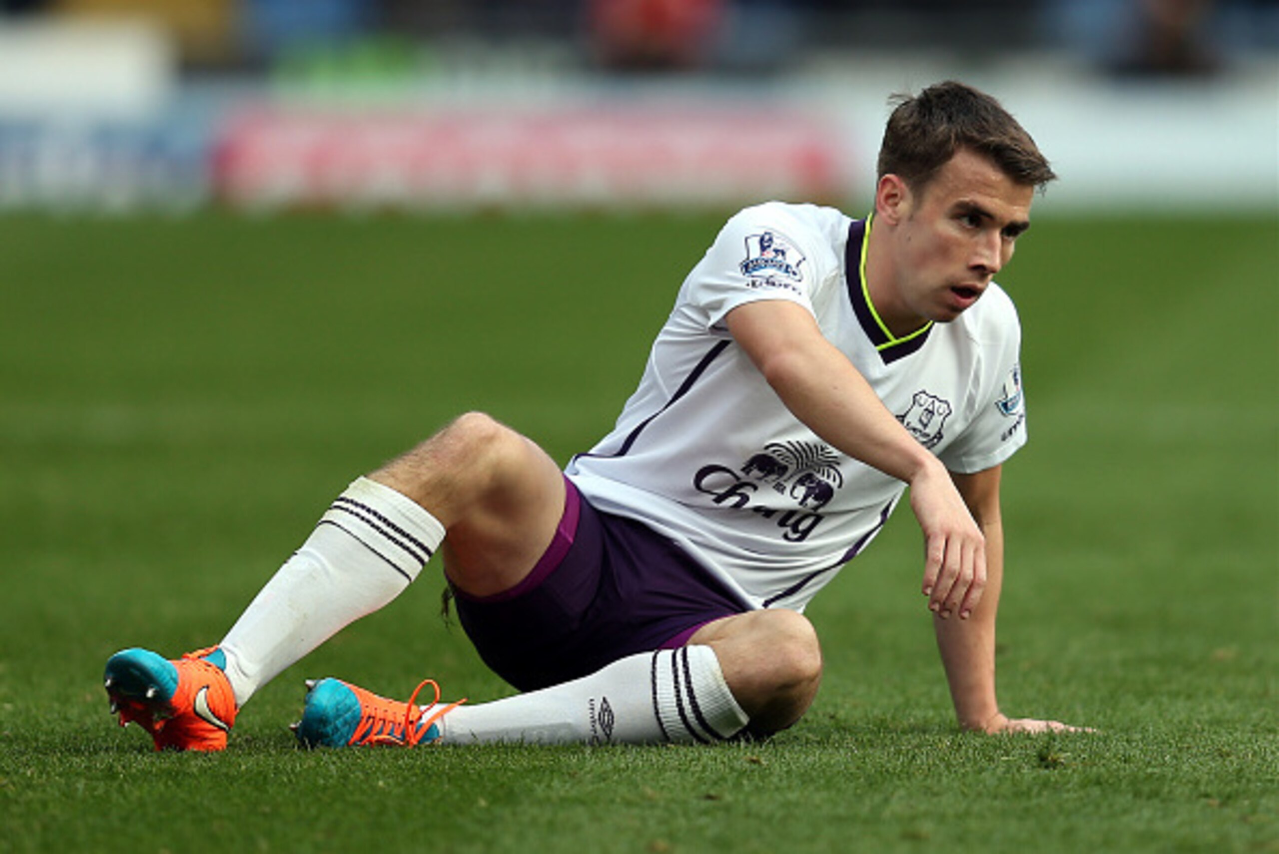 iBURNLEY, ENGLAND - OCTOBER 26: Seamus Coleman of Everton looks on during the Barclays Premier League match between Burnley and Everton at Turf Moor on October 26, 2014 in Burnley, England. (Photo by Chris Brunskill/Getty Images) iBURNLEY, ENGLAND - OCTOBER 26: Seamus Coleman of Everton looks on during the Barclays Premier League match between Burnley and Everton at Turf Moor on October 26, 2014 in Burnley, England. (Photo by Chris Brunskill/Getty Images)