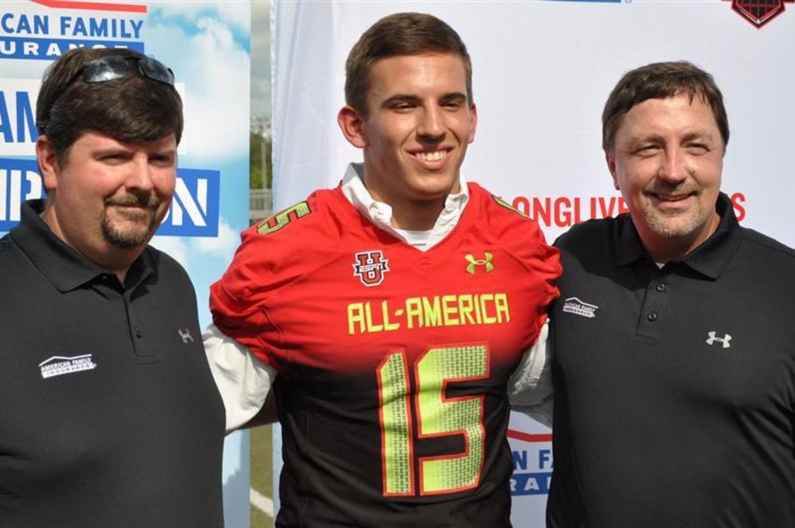 Alpharetta (Ga.) defensive end Andrew Butcher will play in the Under Armour game. Alpharetta (Ga.) defensive end Andrew Butcher will play in the Under Armour game.