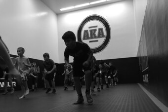 Cormier's wrestling team