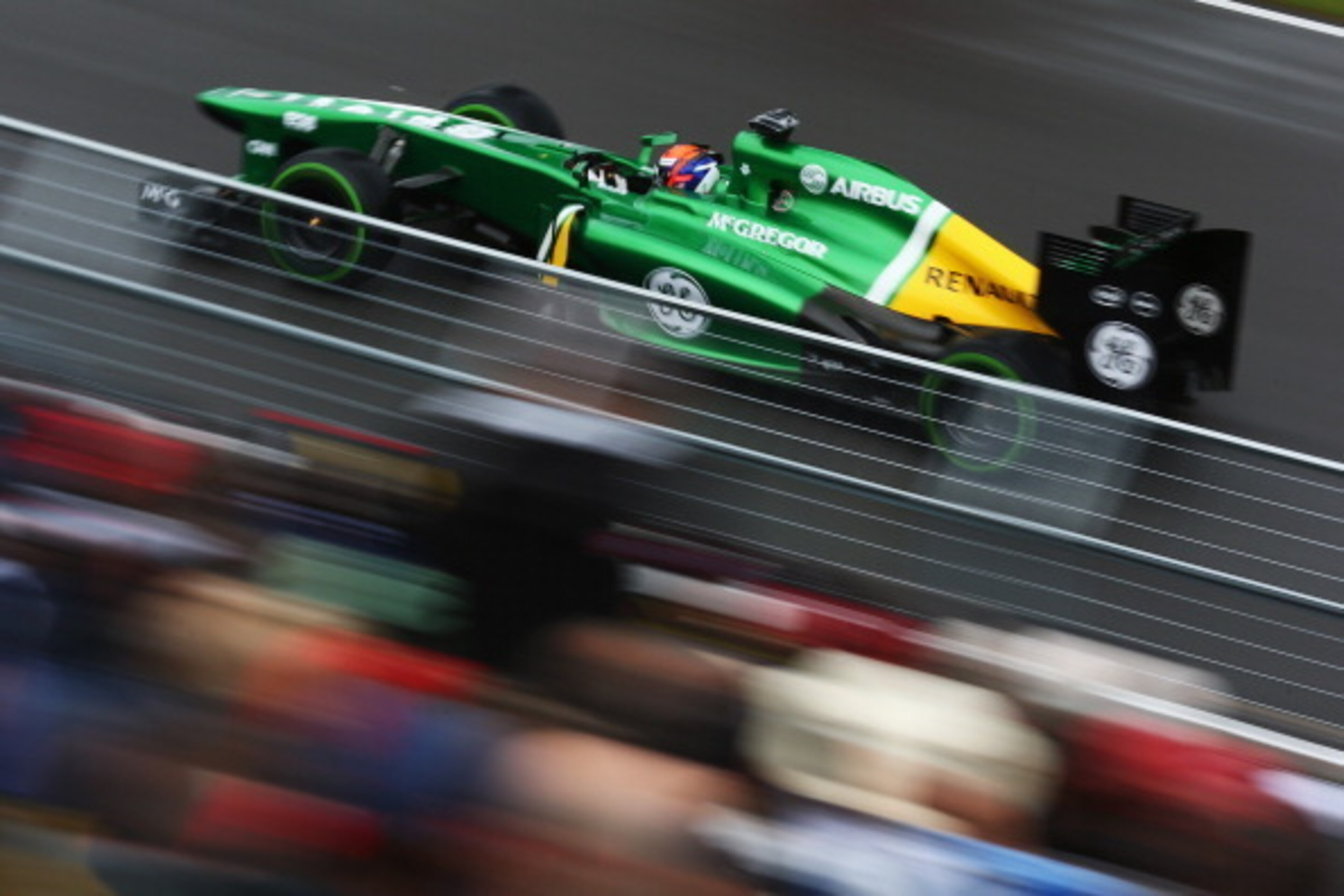 MONTREAL, QC - JUNE 07:  Alexander Rossi of Caterham and the United States of America drives during practice for the Canadian Formula One Grand Prix at the Circuit Gilles Villeneuve on June 7, 2013 in Montreal, Canada.  (Photo by Paul Gilham/Getty Images)
