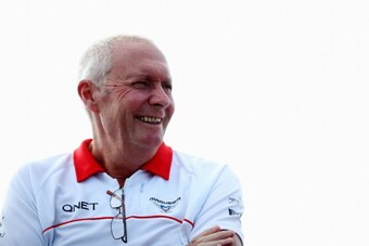 NUERBURG, GERMANY - JULY 05:  Marussia Team Principal John Booth is seen in the paddock following practice for the German Grand Prix at the Nuerburgring on July 5, 2013 in Nuerburg, Germany.  (Photo by Paul Gilham/Getty Images)