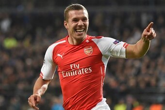Podolski is very far down on the Arsenal depth chart and could be looking for a way out.