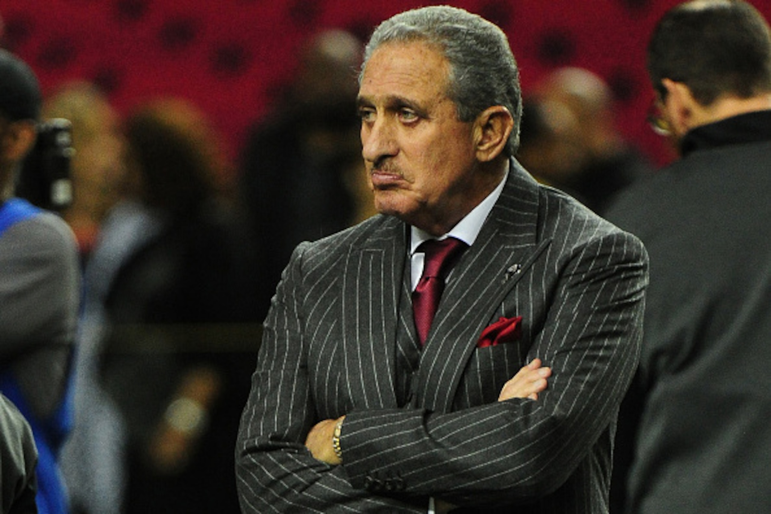 ATLANTA, GA - DECEMBER 28: Team Owner Arthur Blank of the Atlanta Falcons paces the field during warmups for the game against the Carolina Panthers at the Georgia Dome on December 28, 2014 in Atlanta, Georgia. (Photo by Scott Cunningham/Getty Images) ATLANTA, GA - DECEMBER 28: Team Owner Arthur Blank of the Atlanta Falcons paces the field during warmups for the game against the Carolina Panthers at the Georgia Dome on December 28, 2014 in Atlanta, Georgia. (Photo by Scott Cunningham/Getty Images)