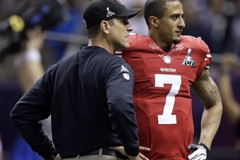 Having coached the 49ers to a Super Bowl, Jim Harbaugh brings instant credibility to the Big Ten and Michigan.