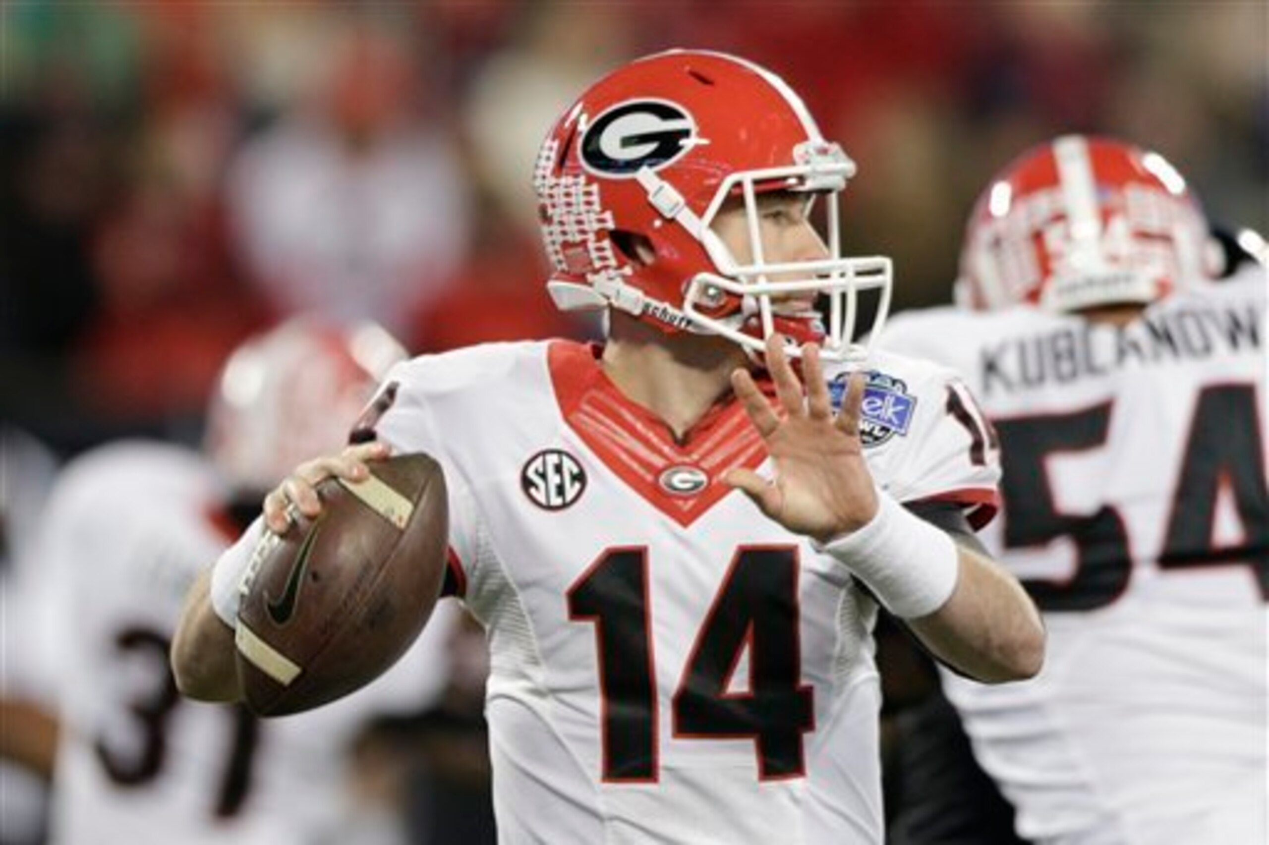 Hutson Mason played well before leaving with an injury.