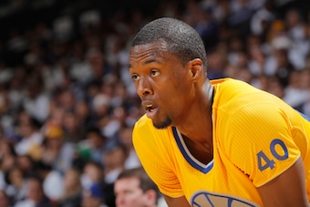 OAKLAND, CA - DECEMBER 25: Harrison Barnes #40 of the Golden State Warriors in a game against the Los Angeles Clippers on December 25, 2013 at Oracle Arena in Oakland, California. NOTE TO USER: User expressly acknowledges and agrees that, by downloading a