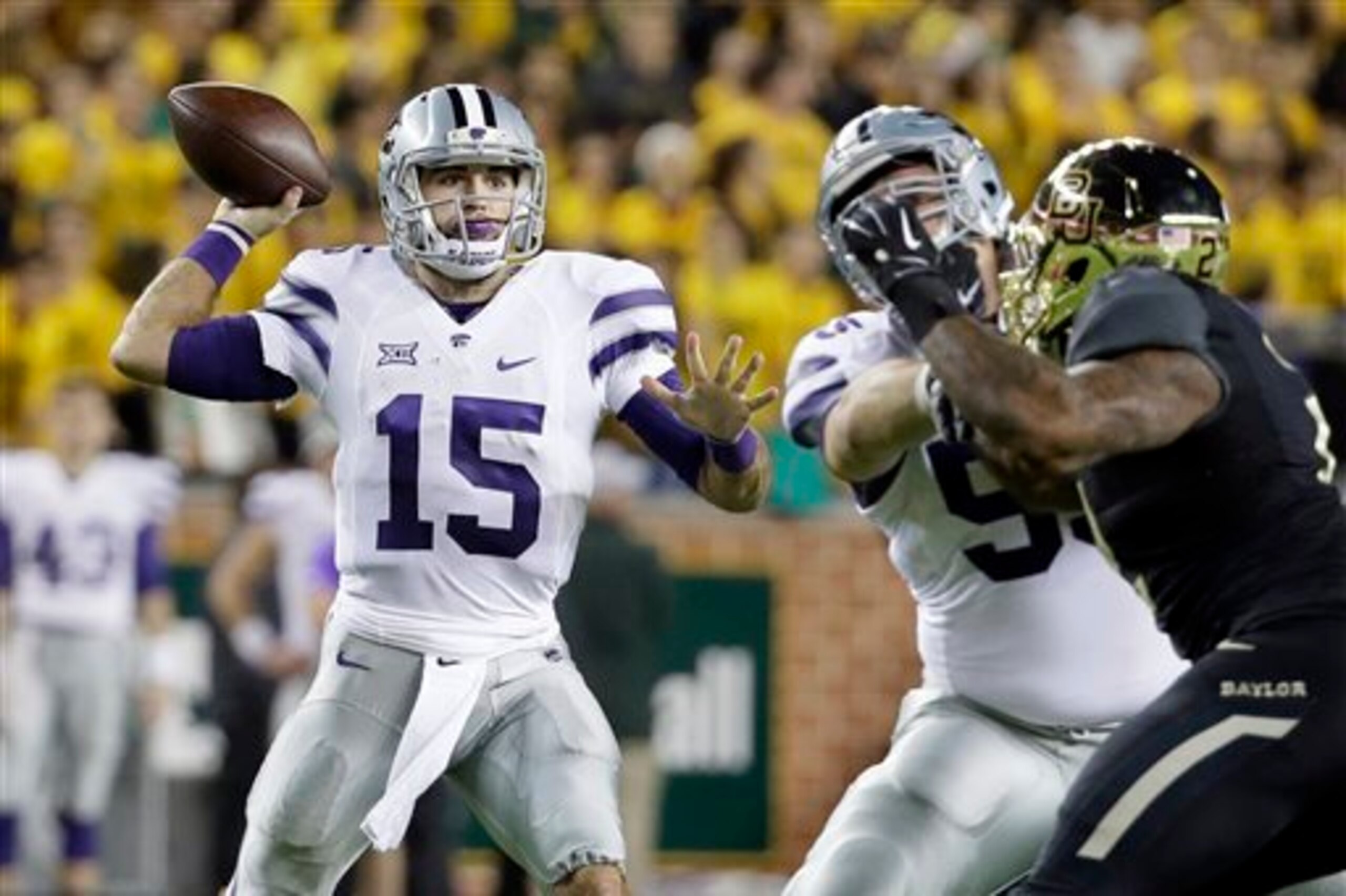 Kansas State signal-caller Jake Waters. Kansas State signal-caller Jake Waters.