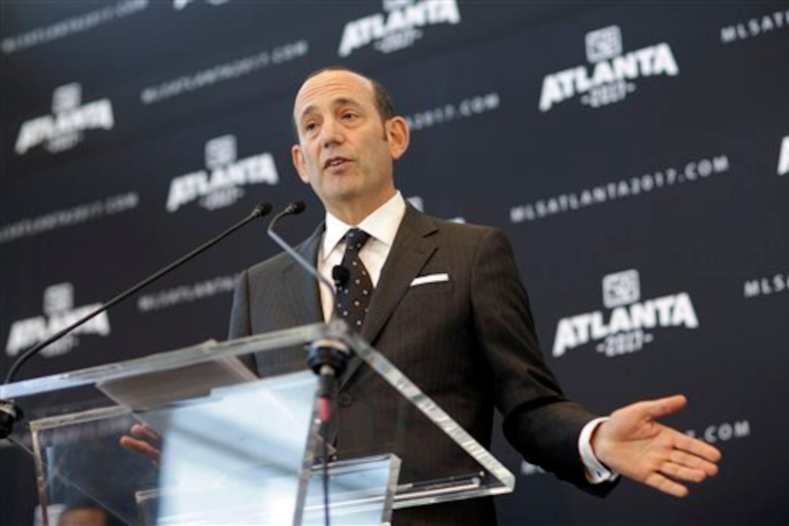 MLS Commissioner Don Garber will have to take this news in stride.