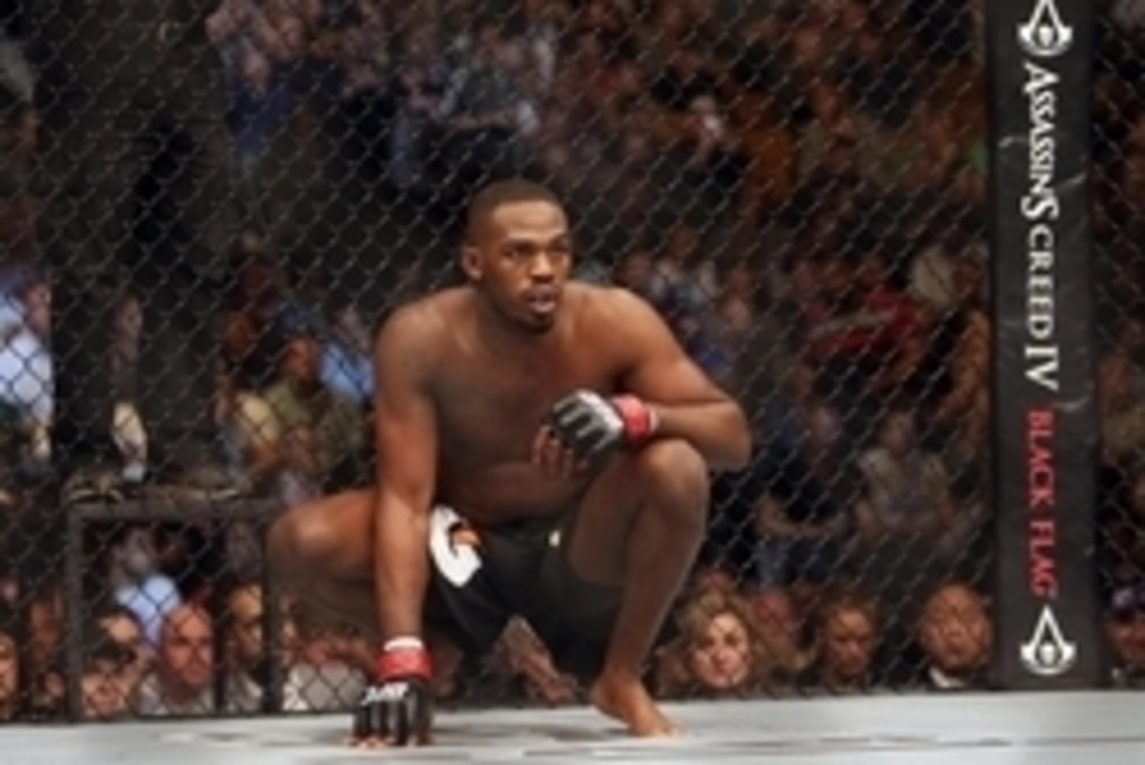 Sep 21, 2013; Toronto, Ontario, CAN; Jon Jones moments before the start of his fight against Alexander Gustafsson (not pictured) during their light heavyweight championship bout at UFC 165 at the Air Canada Centre. Mandatory Credit: Tom Szczerbowski-USA T Sep 21, 2013; Toronto, Ontario, CAN; Jon Jones moments before the start of his fight against Alexander Gustafsson (not pictured) during their light heavyweight championship bout at UFC 165 at the Air Canada Centre. Mandatory Credit: Tom Szczerbowski-USA T