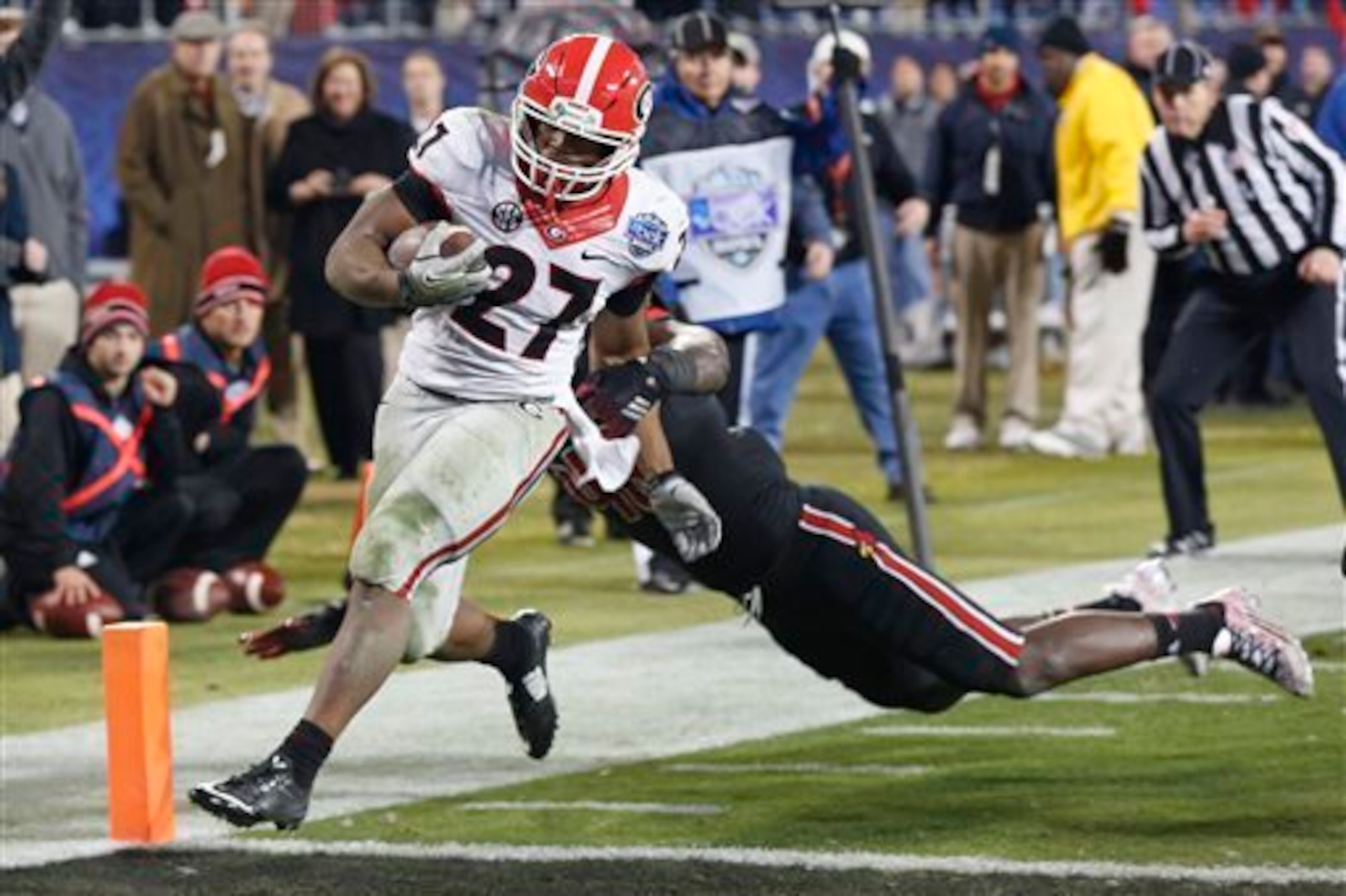 Nick Chubb can put any quarterback in a position to succeed. Nick Chubb can put any quarterback in a position to succeed.