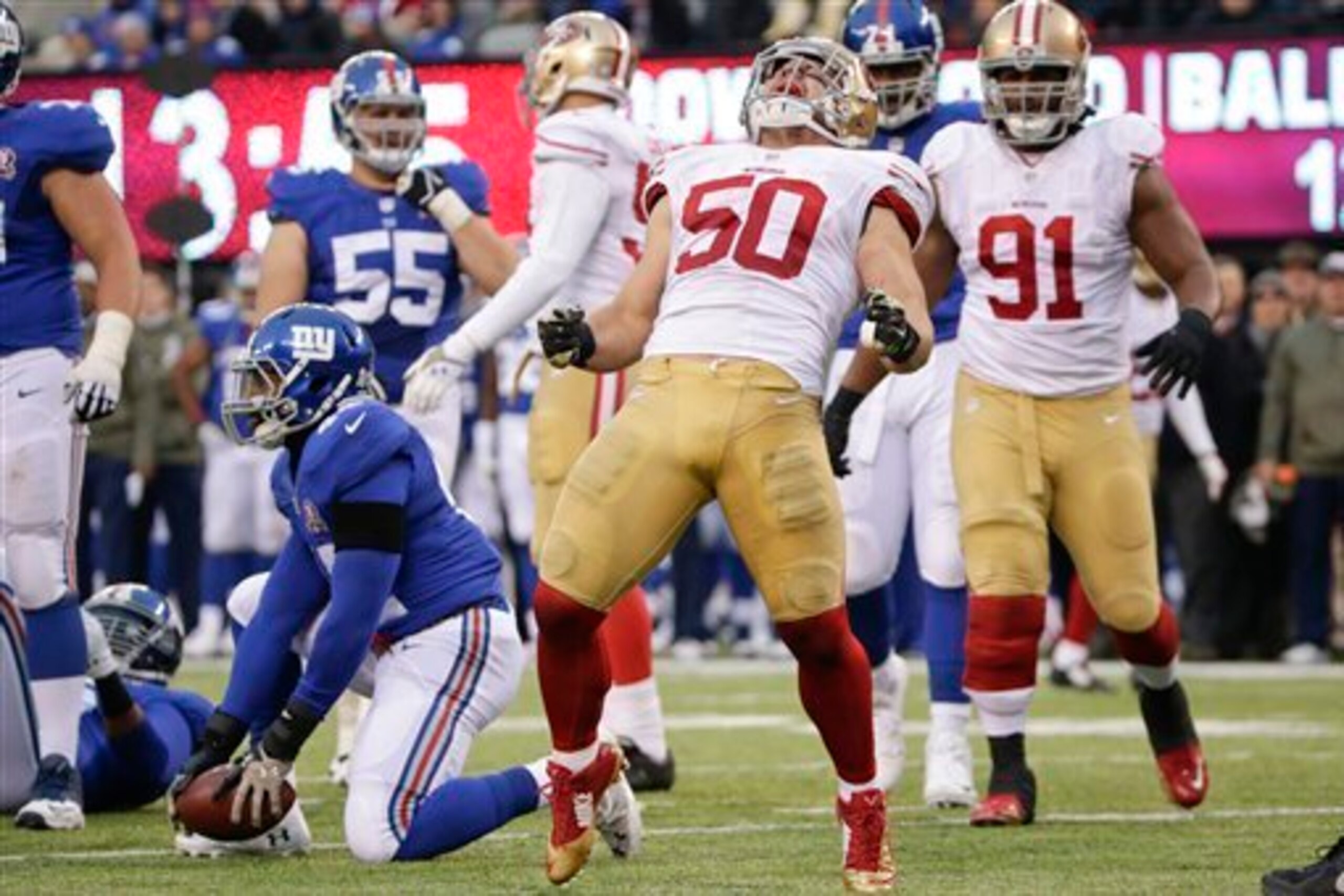 Chris Borland figures to be a big part of the 49er defense in 2015