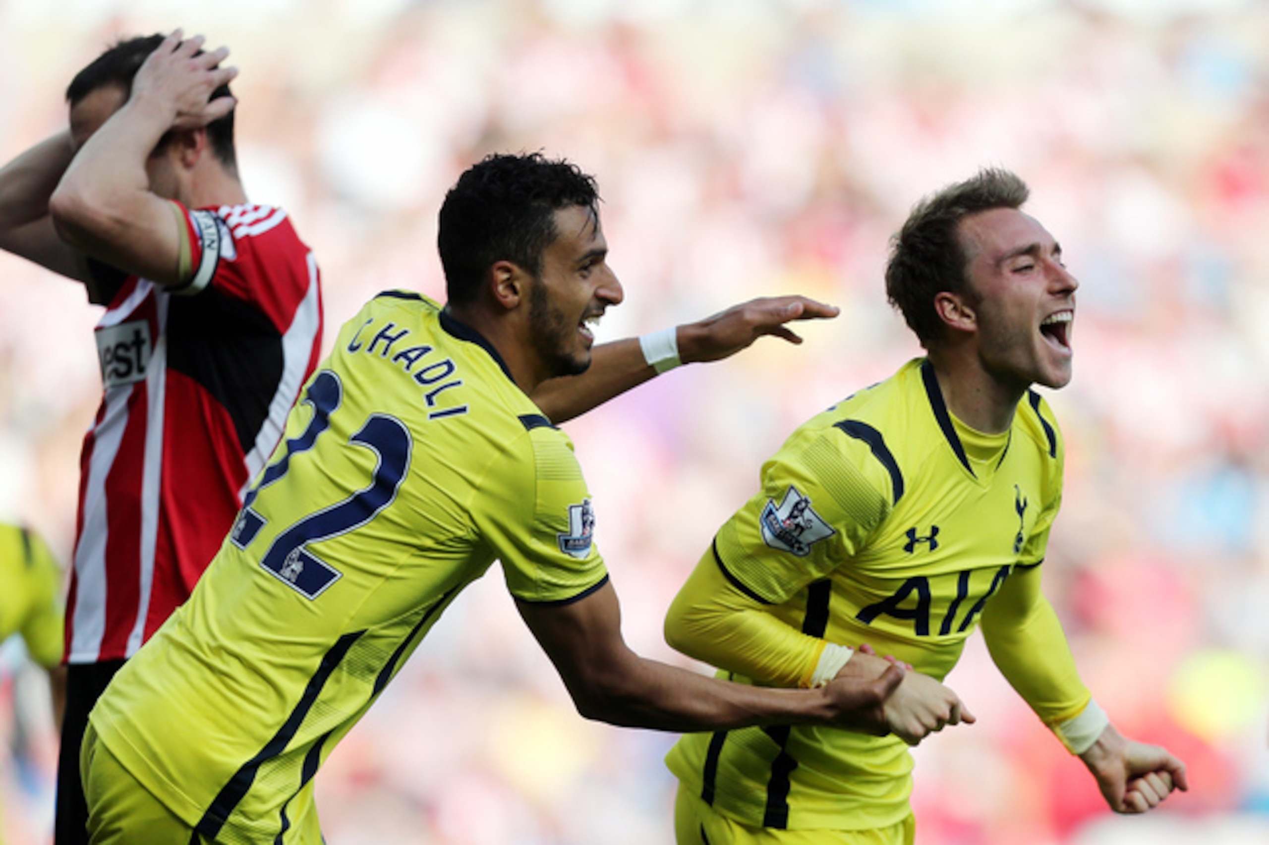 Nacer Chadli and Christian Eriksen have been fixtures of Pochettino's attacking midfield this season.