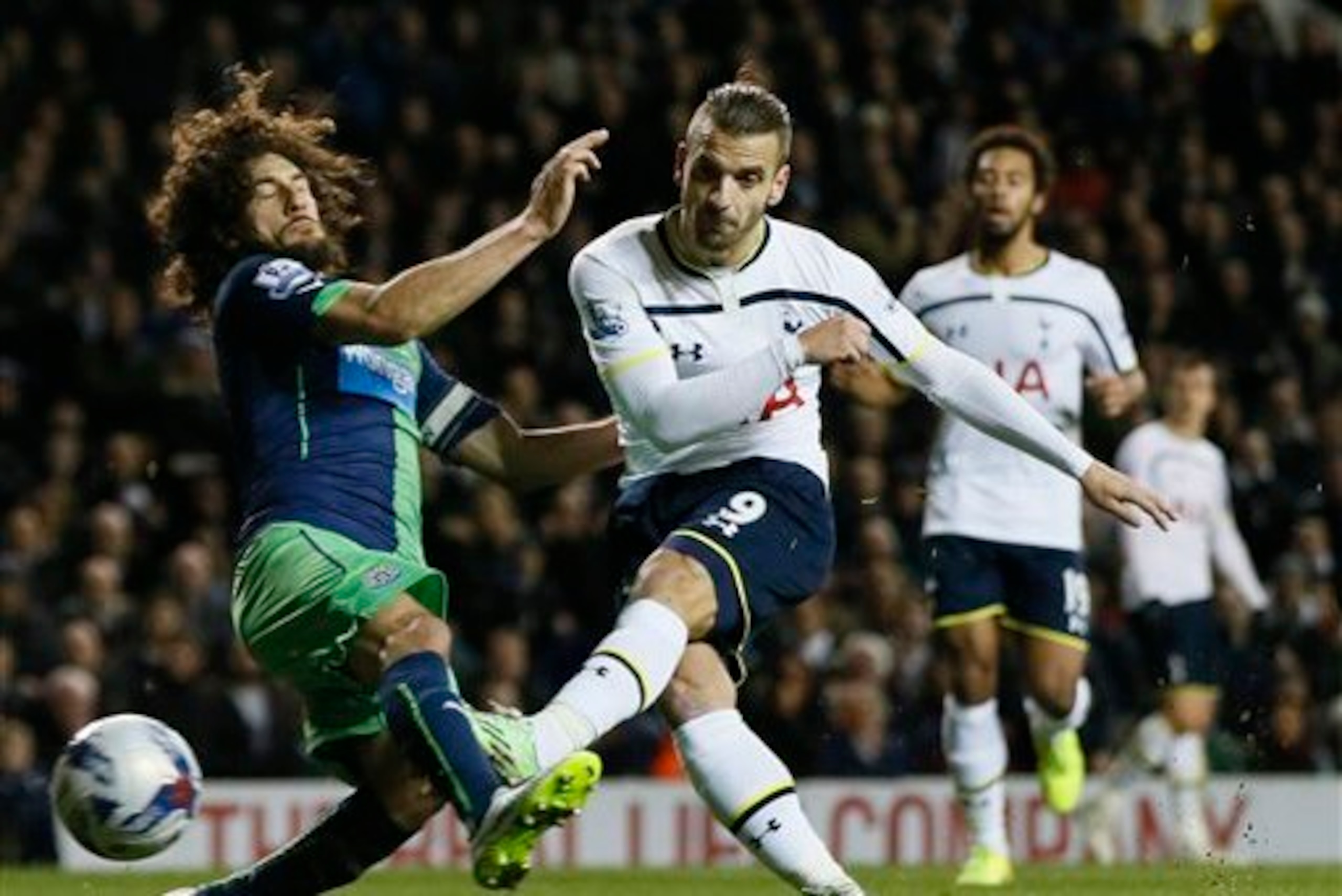 Still important to the overall Spurs cause, Soldado has not quite shown enough to warrant more than his bit-part role right now.
