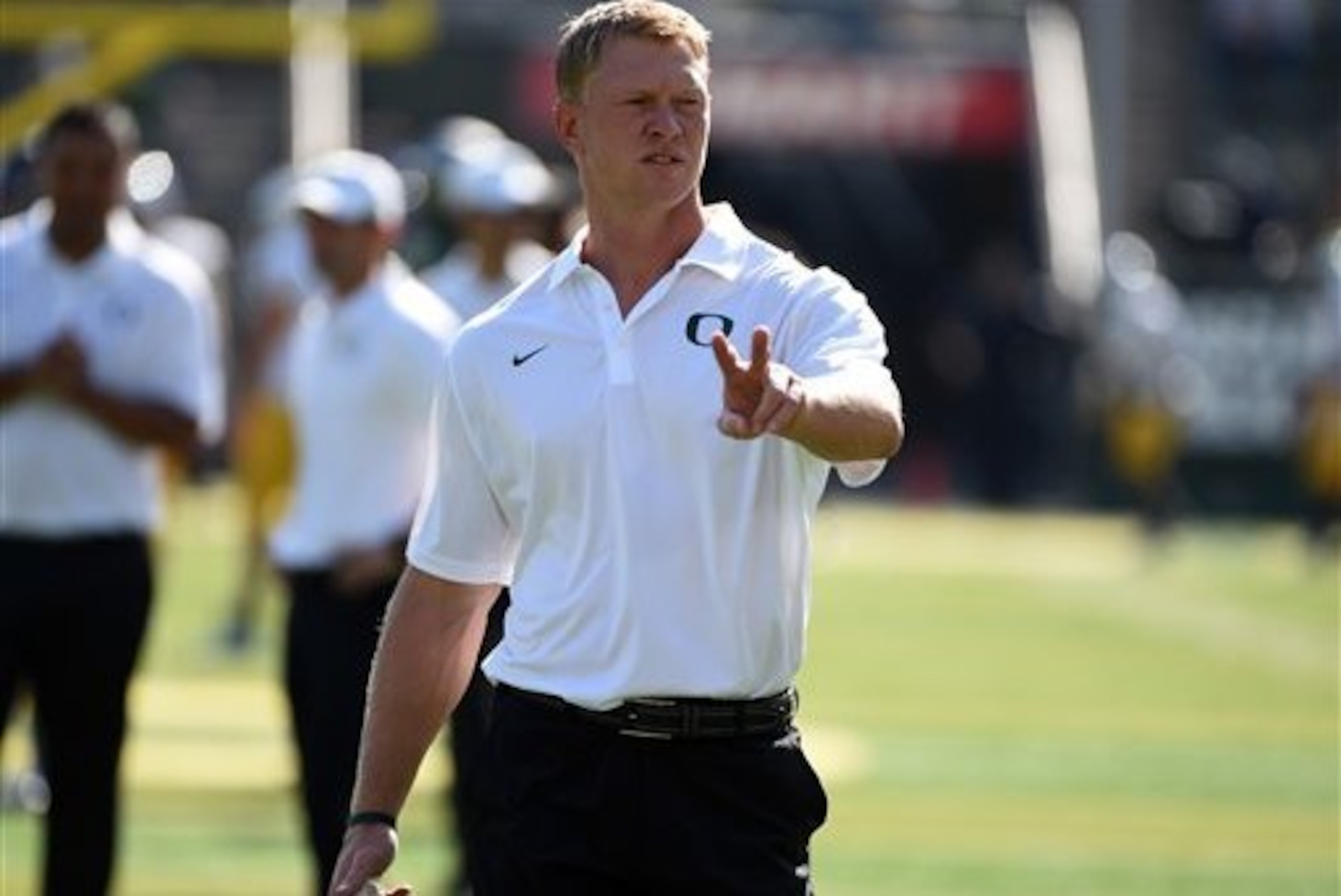 Scott Frost is a potential offensive coordinator candidate.
