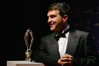 BARCELONA, SPAIN - APRIL 02:  Barcelona President Joan Laporta attends the Laureus Sports Awards at the Palau Sant Jordi on April 2, 2007 in Barcelona, Spain.  (Photo by Jamie McDonald/Getty Images for Laureus)