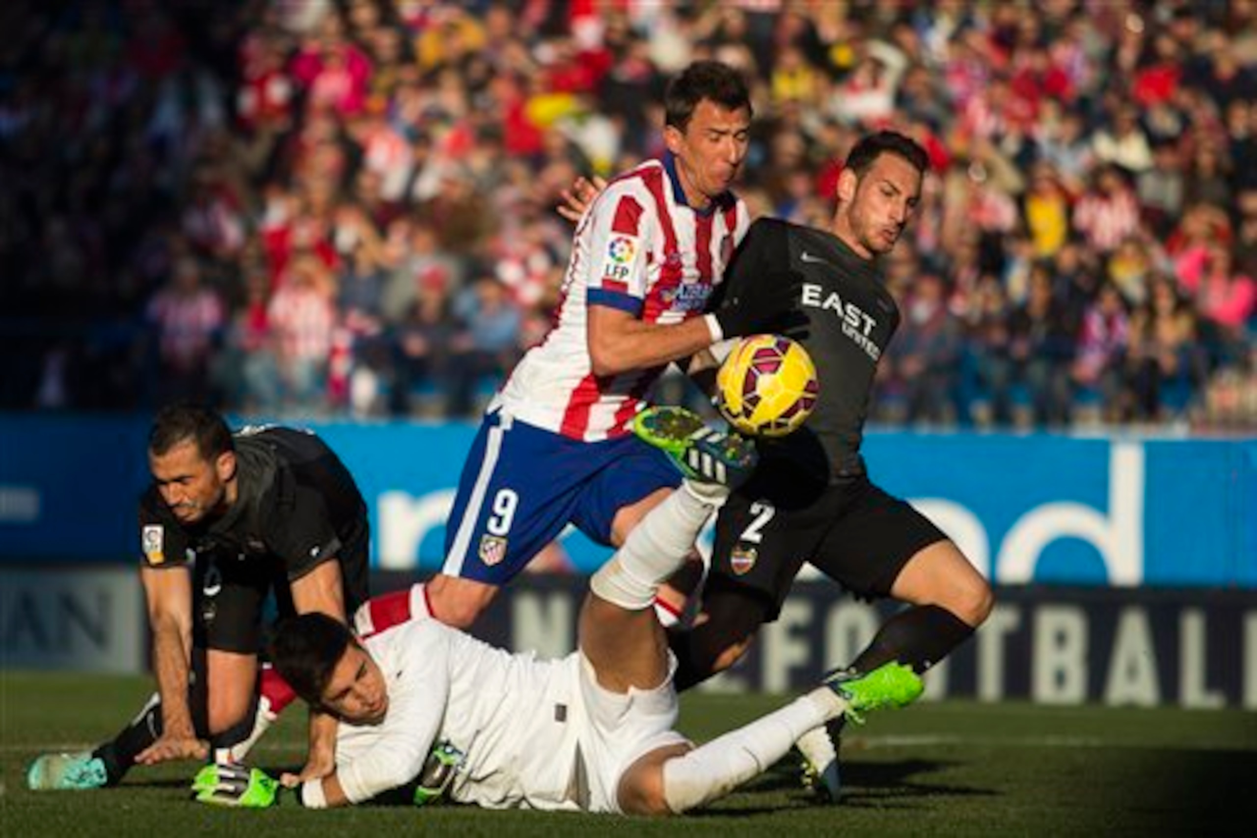 Mario Mandzukic has hit the ground running at the Vicente Calderon