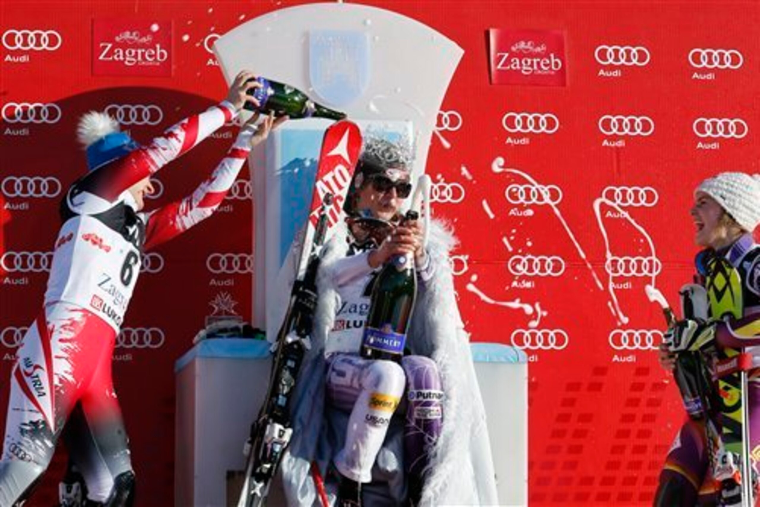 Kathrin Zettel joined Shiffrin and Nina Loeseth on the podium in Croatia. Can the Austrian turn her consistent form into a victory or two before the season is out?