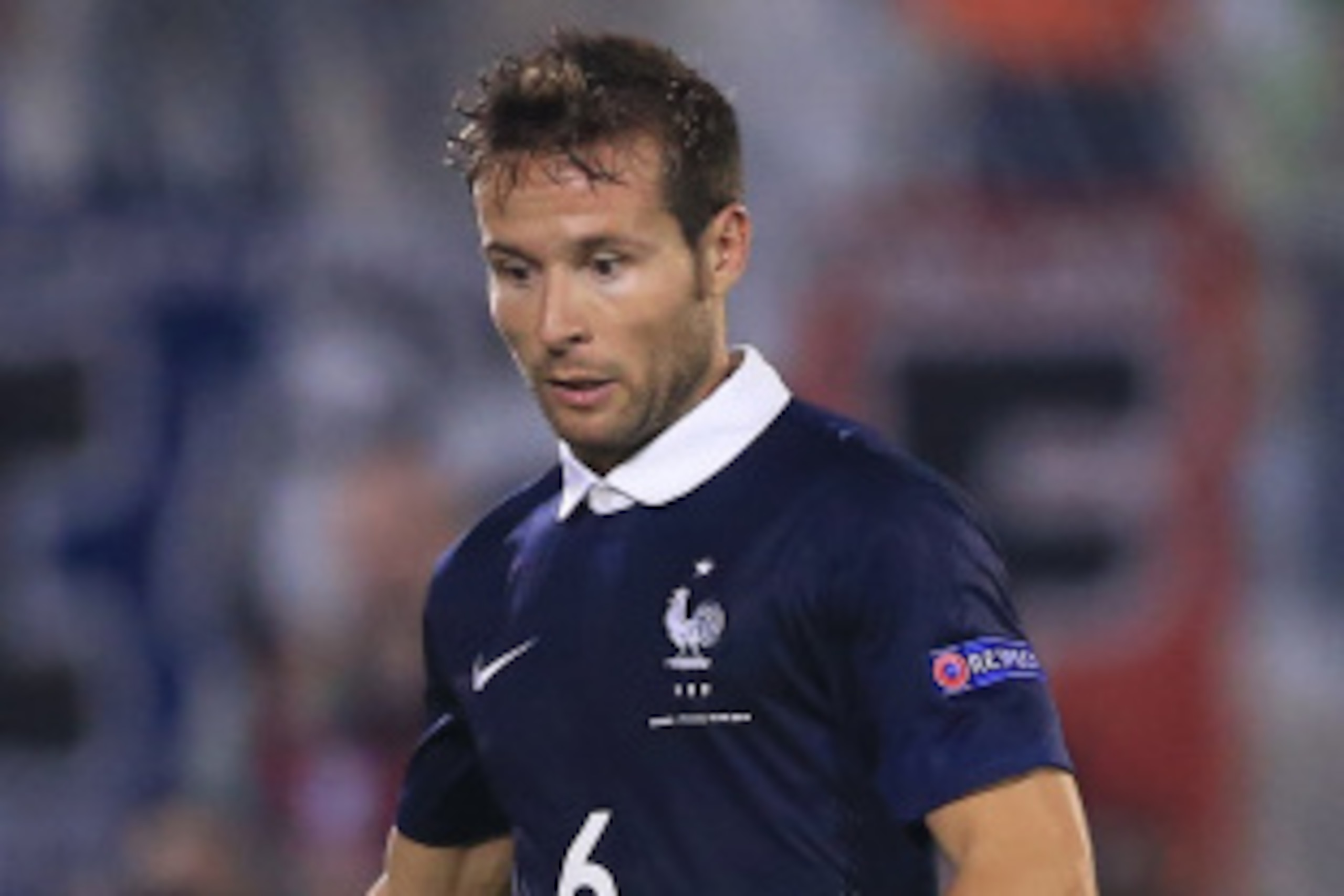 BELGRADE, SERBIA - SEPTEMBER 07: Yohan Cabaye of France in action during the International friendly match between Serbia and France at the Stadium JNA on September 07, 2014 in Belgrade, Serbia, 2014. (Photo by Srdjan Stevanovic/Getty Images)