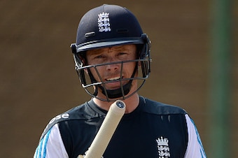 COLOMBO, SRI LANKA - DECEMBER 15:  Ian Bell of England waits to bat during a nets session at R. Premadasa Stadium on December 15, 2014 in Colombo, Sri Lanka.  (Photo by Gareth Copley/Getty Images)