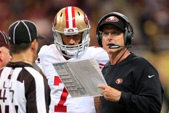 Who will coach Kaepernick in 2015?  The answer will be very important for his development.