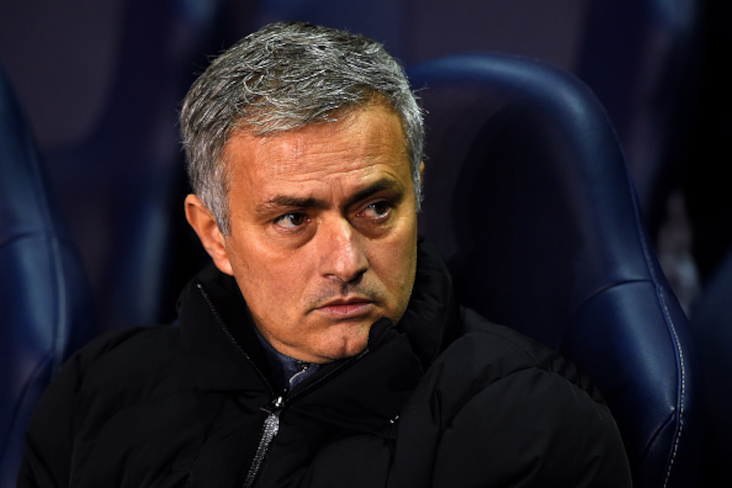 LONDON, ENGLAND - JANUARY 01: Jose Mourinho manager of Chelsea looks on before the Barclays Premier League match between Tottenham Hotspur and Chelsea at White Hart Lane on January 1, 2015 in London, England. (Photo by Michael Regan/Getty Images) LONDON, ENGLAND - JANUARY 01: Jose Mourinho manager of Chelsea looks on before the Barclays Premier League match between Tottenham Hotspur and Chelsea at White Hart Lane on January 1, 2015 in London, England. (Photo by Michael Regan/Getty Images)