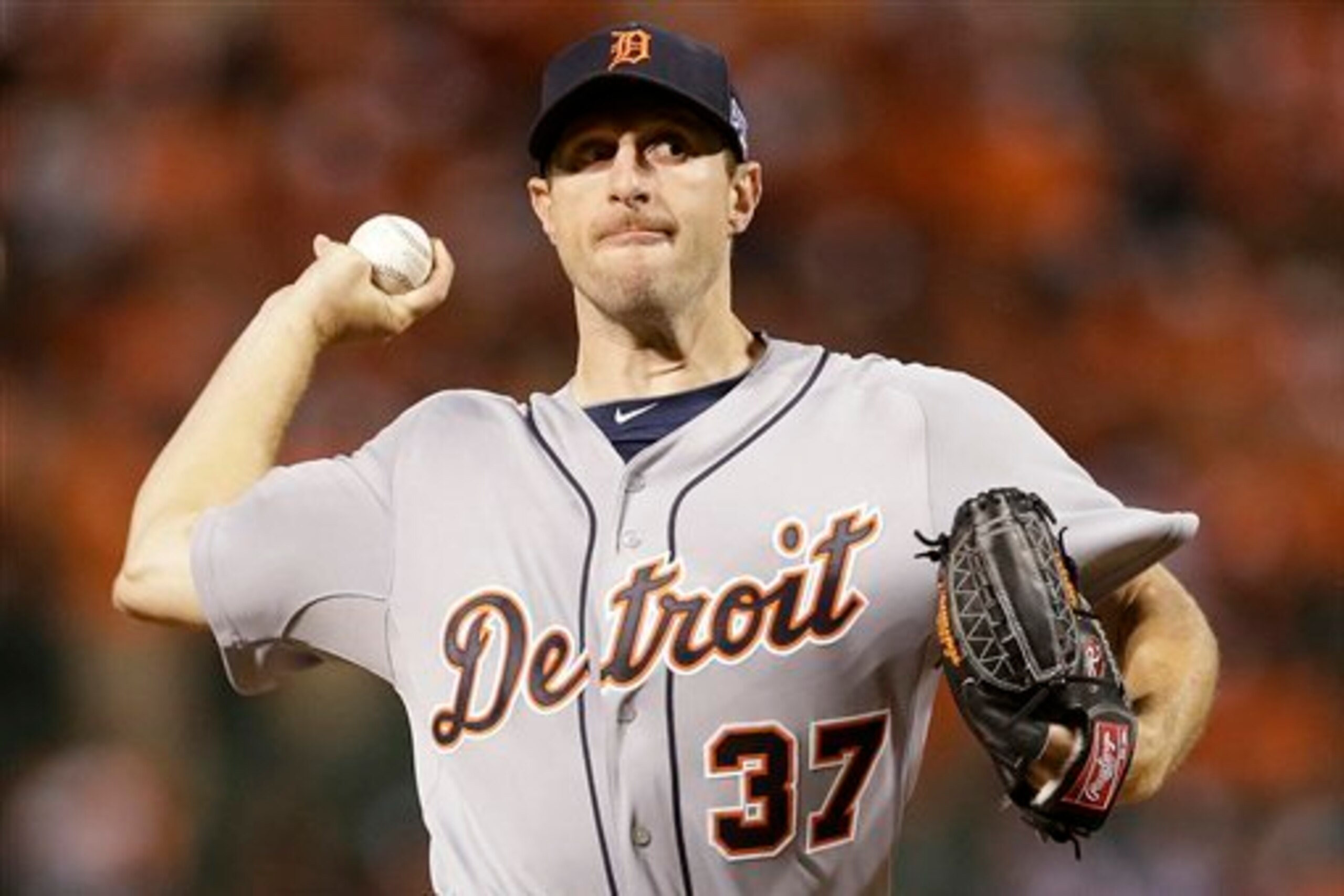 Scherzer's projected ERA is the same as his 2013-2014 ERA: 3.02.