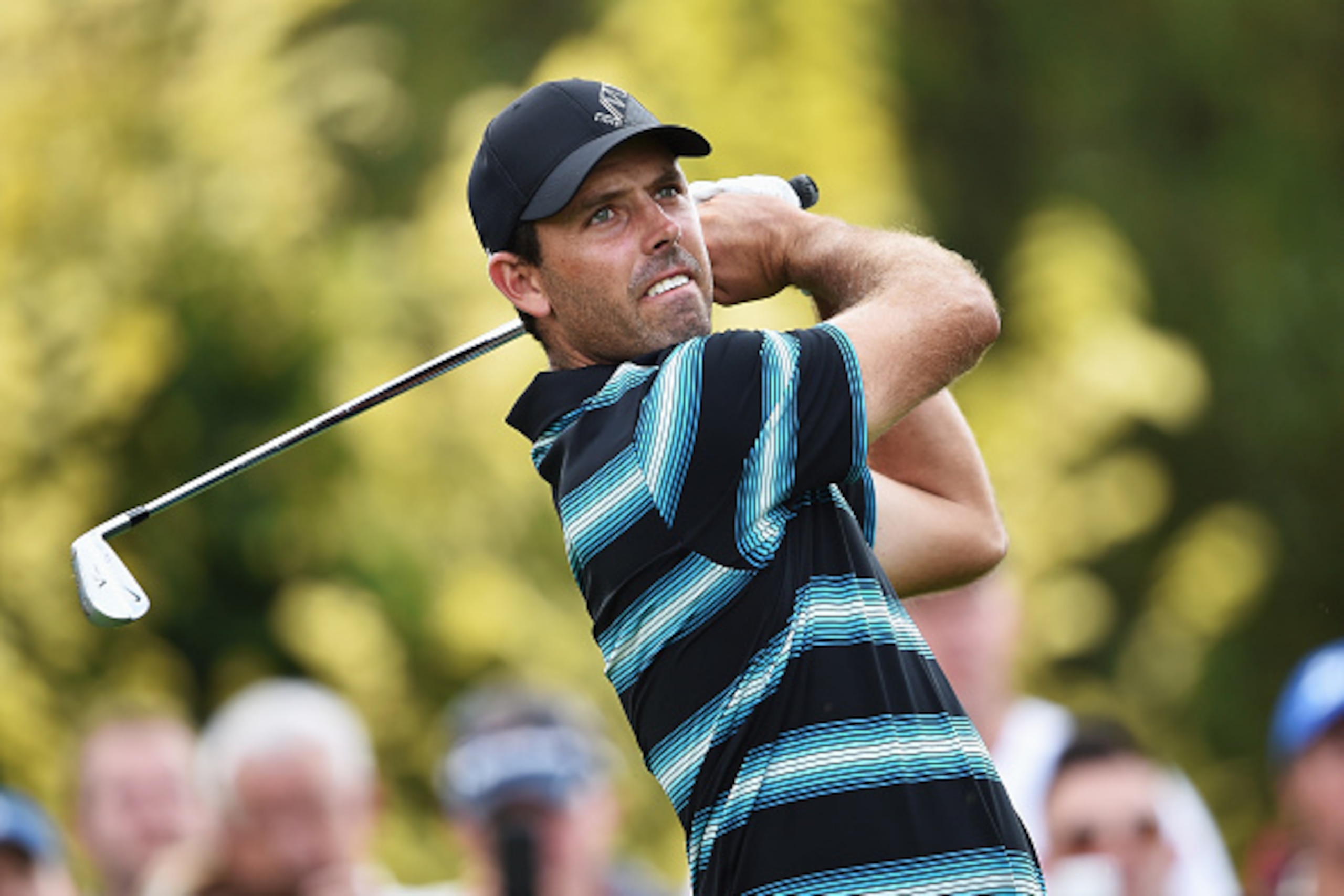 JOHANNESBURG, SOUTH AFRICA - JANUARY 10:  Charl Schwartzel of South Africa plays a shot during the third round of the South African Open at Glendower Golf Club on January 10, 2015 in Johannesburg, South Africa.  (Photo by Stuart Franklin/Getty Images)
