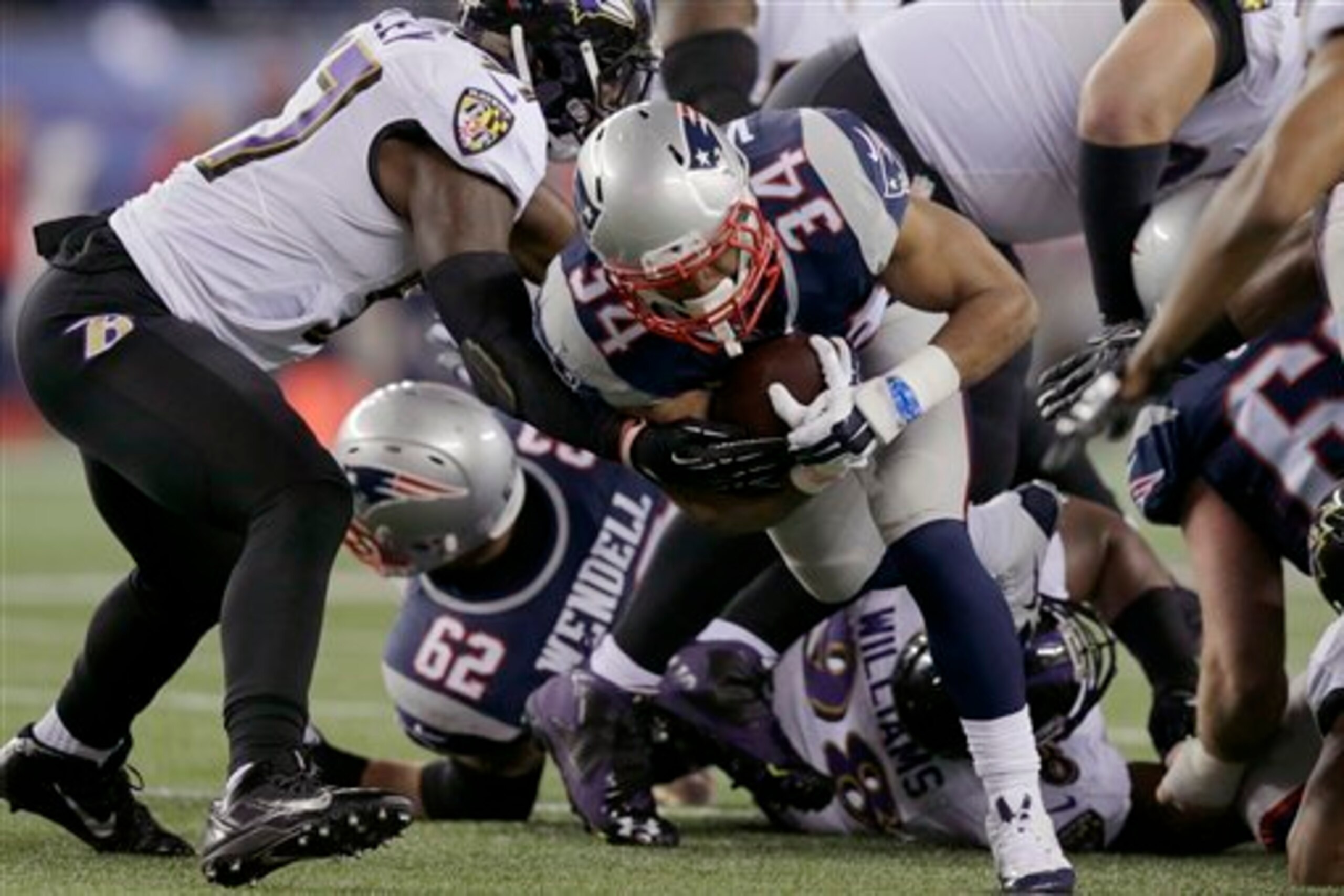 When they're clicking, the stable of tailbacks New England uses gives them a chance to control the outcome of games.