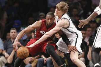 Should the Hawks pull on a trade, veteran forward Andrei Kirilenko (right) might be one of their best options.