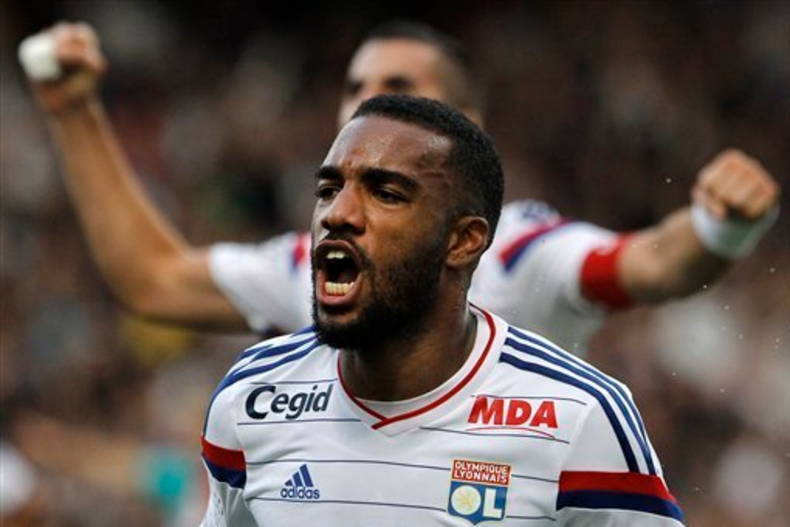 Lacazette is enjoying a breakthrough season with Lyon. Lacazette is enjoying a breakthrough season with Lyon.