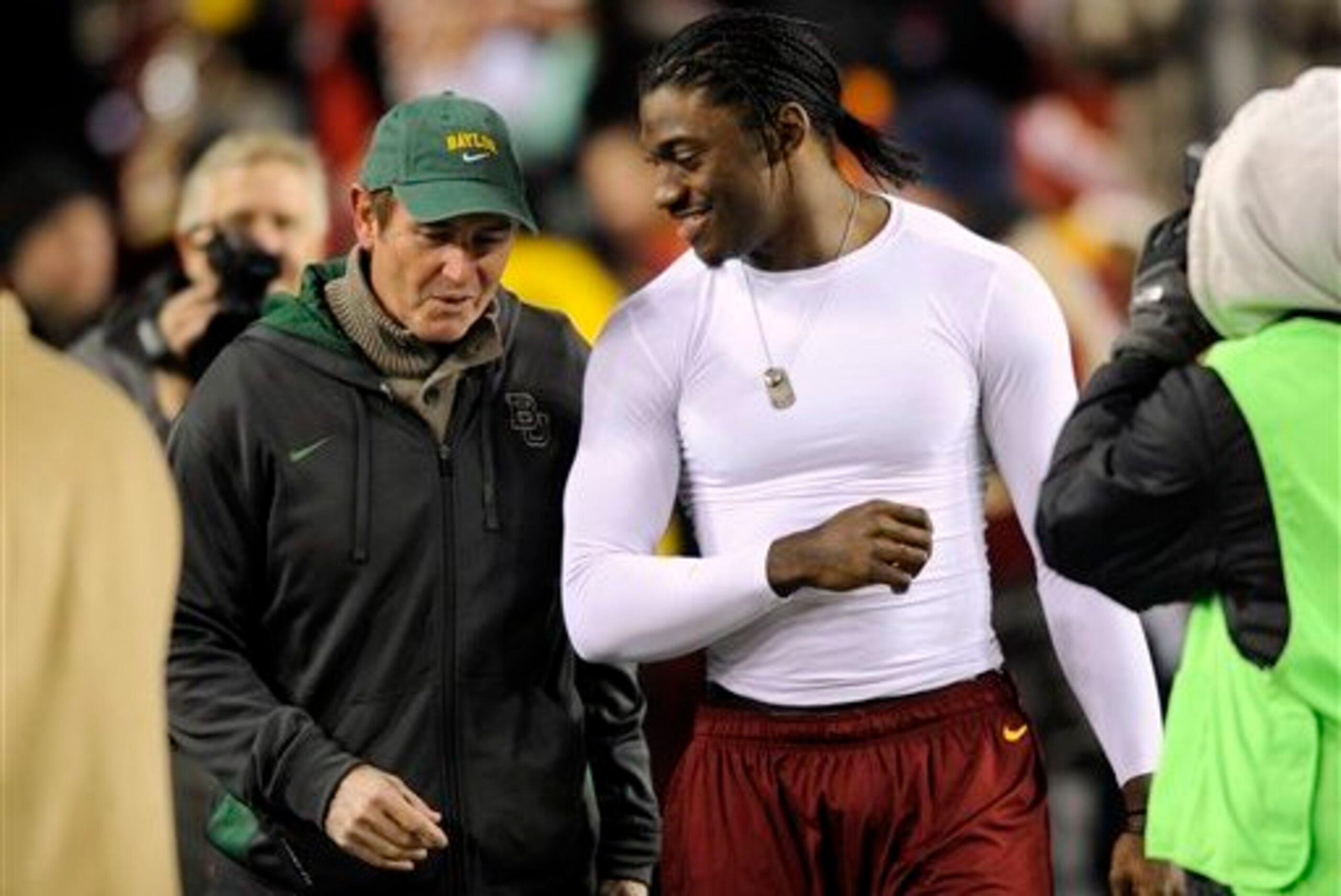 Briles believes Washington isn't doing enough to get the most from his former protege.