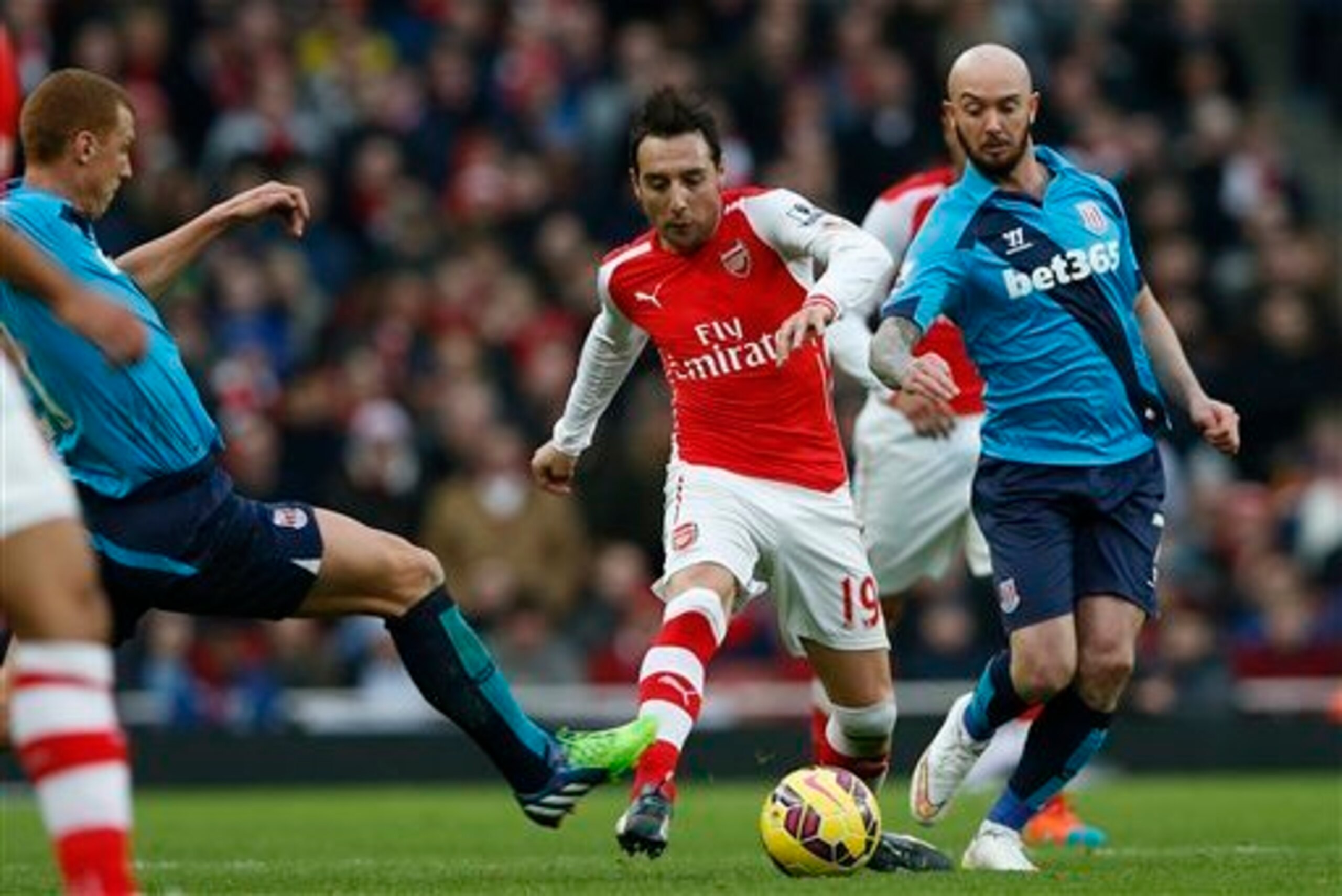 Cazorla has played his best football for the Gunners whenever he's been in the middle.