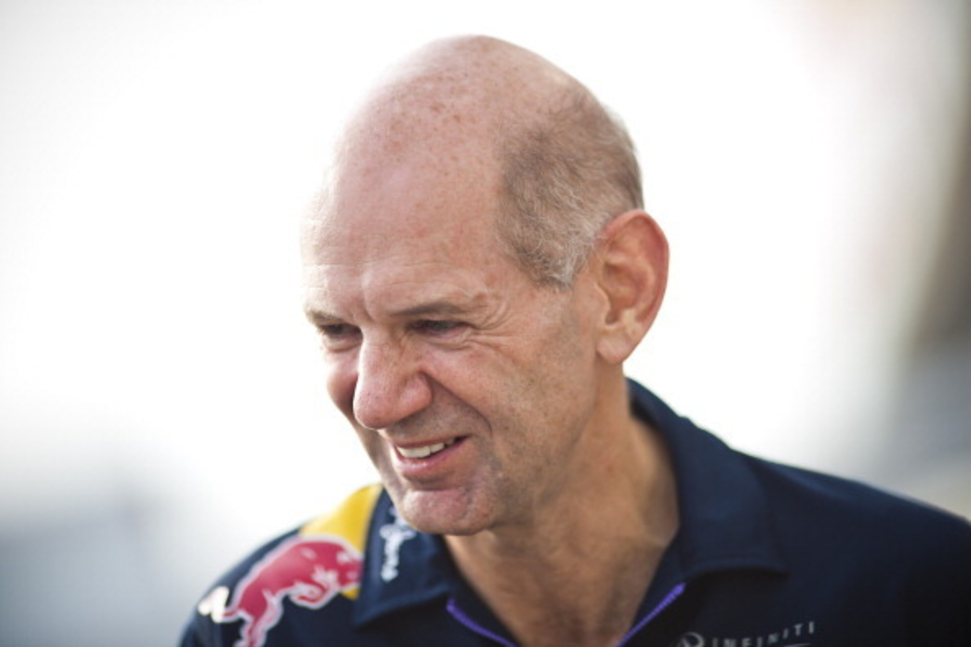BUDAPEST, HUNGARY - JULY 27:  Adrian Newey, the Infiniti Red Bull Racing Chief Technical Officer smiles after Daniel Ricciardo of Australia and Infiniti Red Bull Racing's victory in the Hungarian Formula One Grand Prix at Hungaroring on July 27, 2014 in B