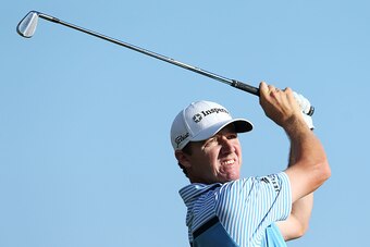 HONOLULU, HI - JANUARY 17:  Jimmy Walker plays his shot from the 17th tee during the third round of the Sony Open In Hawaii  at Waialae Country Club on January 17, 2015 in Honolulu, Hawaii.  (Photo by Andy Lyons/Getty Images)