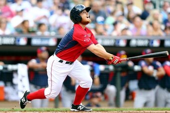 MINNEAPOLIS, MN - JULY 13:  Sean Coyle of the U.S. Team during the SiriusXM All-Star Futures Game at Target Field on July 13, 2014 in Minneapolis, Minnesota.  (Photo by Elsa/Getty Images)