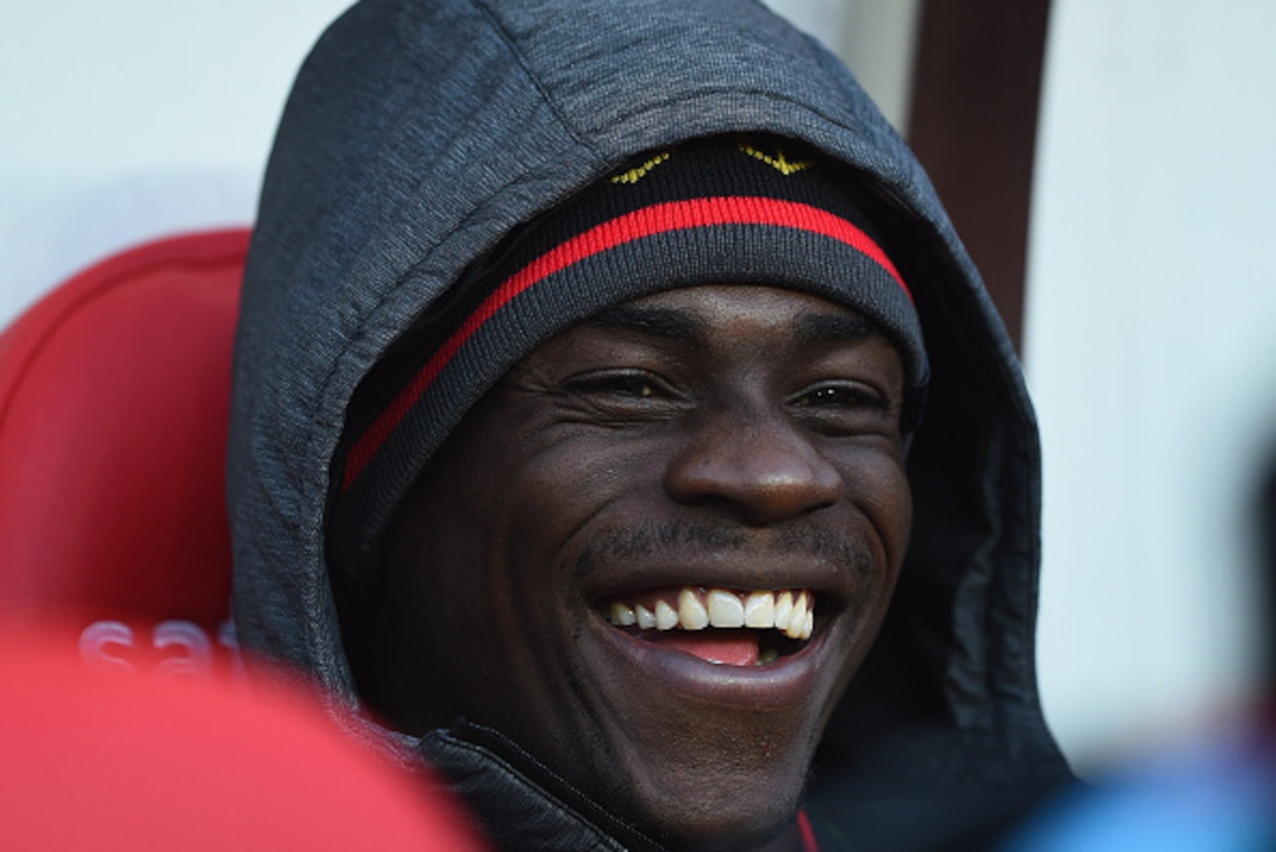 SUNDERLAND, ENGLAND - JANUARY 10: Mario Balotelli of Liverpool looks on prior to the Barclays Premier League match between Sunderland and Liverpool at Stadium of Light on January 10, 2015 in Sunderland, England. (Photo by Laurence Griffiths/Getty Images) SUNDERLAND, ENGLAND - JANUARY 10: Mario Balotelli of Liverpool looks on prior to the Barclays Premier League match between Sunderland and Liverpool at Stadium of Light on January 10, 2015 in Sunderland, England. (Photo by Laurence Griffiths/Getty Images)