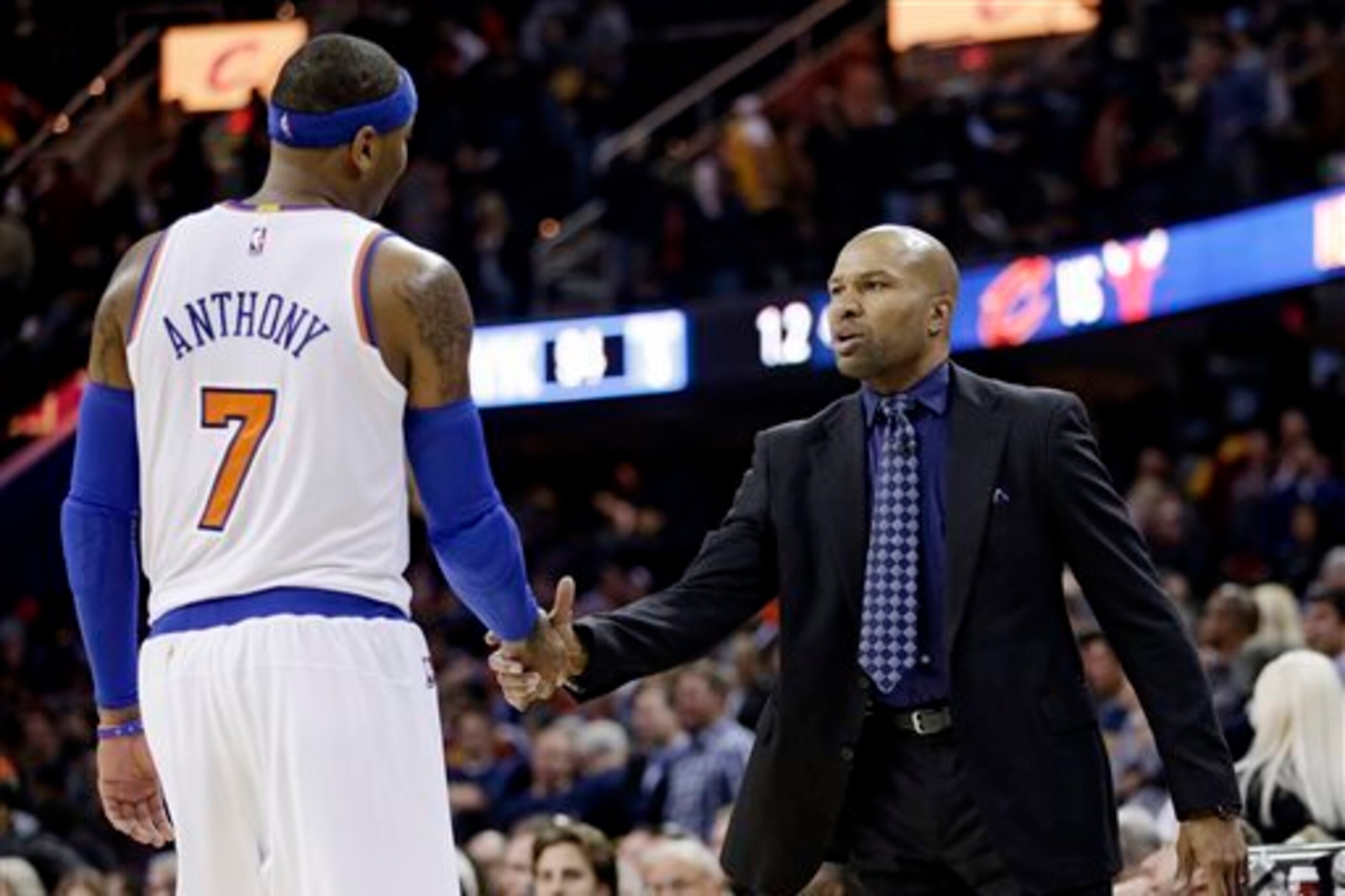 With Anthony in now, the Knicks' process, while similar to that of the Sixers', must be expedited.