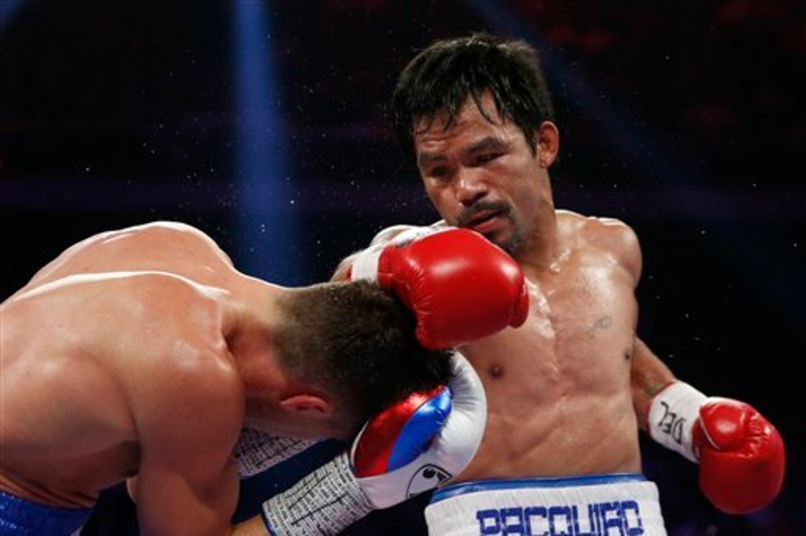 Pacquiao's made it clear he wants Mayweather next.