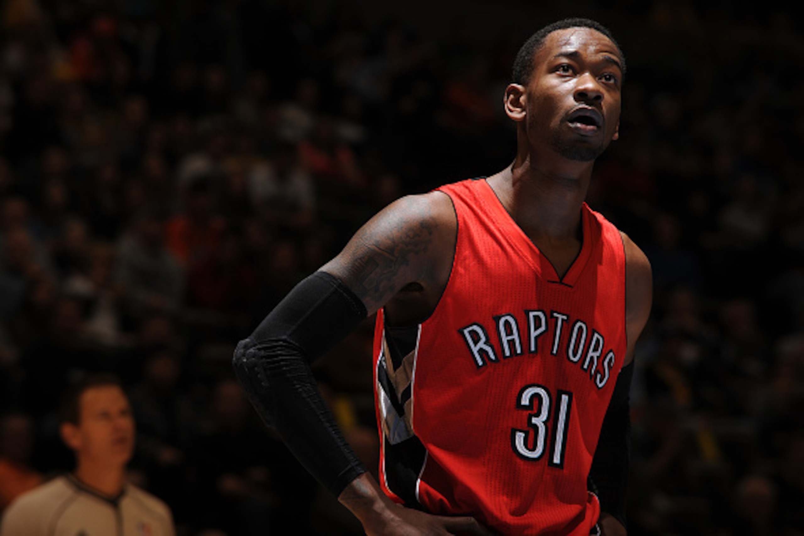 DENVER, CO - December 28: Terrence Ross #31 of the Toronto Raptors during the game against the Denver Nuggets on December 28, 2014 at Pepsi Center in Denver, Colorado. NOTE TO USER: User expressly acknowledges and agrees that, by downloading and or using 